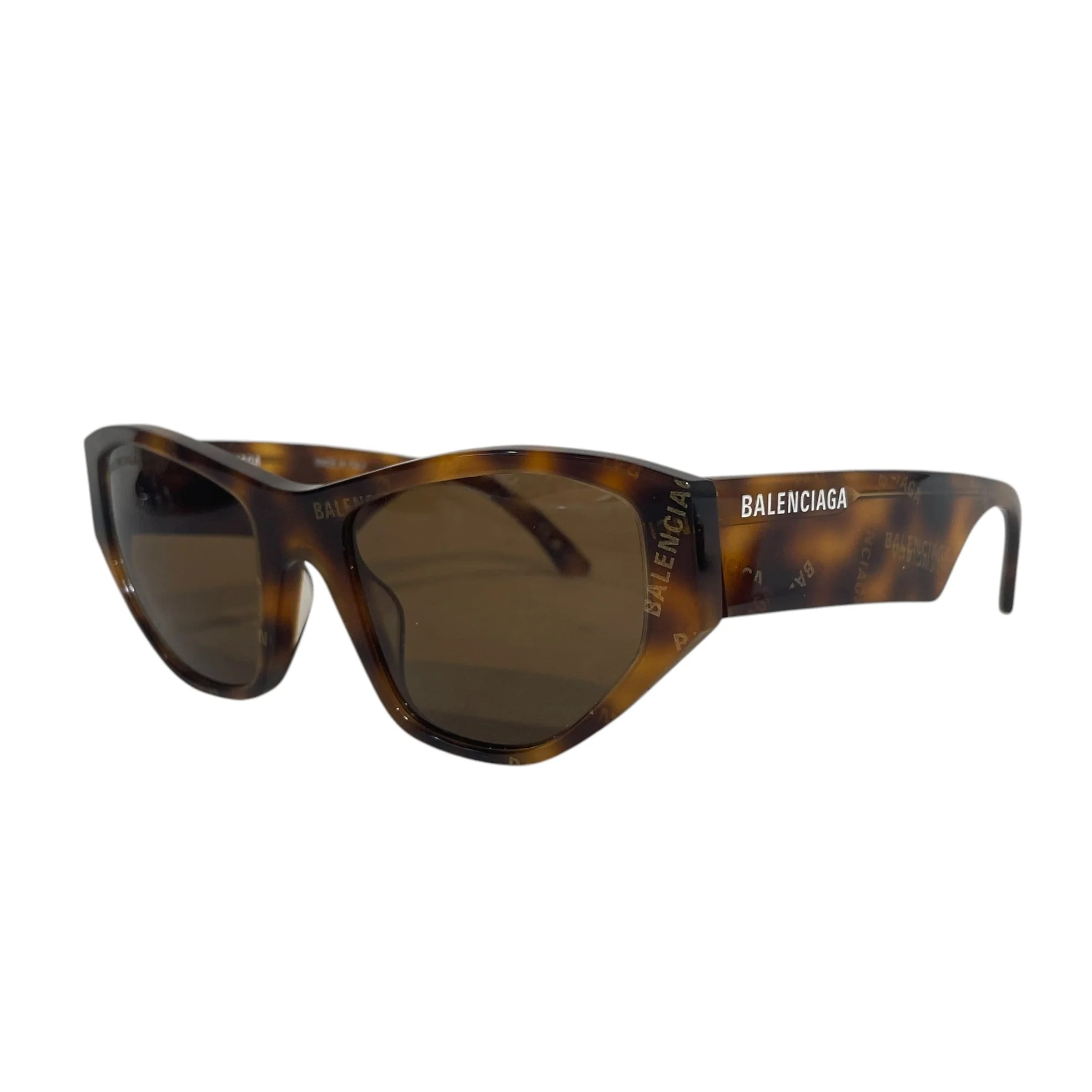 BALENCIAGA/Sunglasses/Monogram/Plastic/BRW/BB0097S