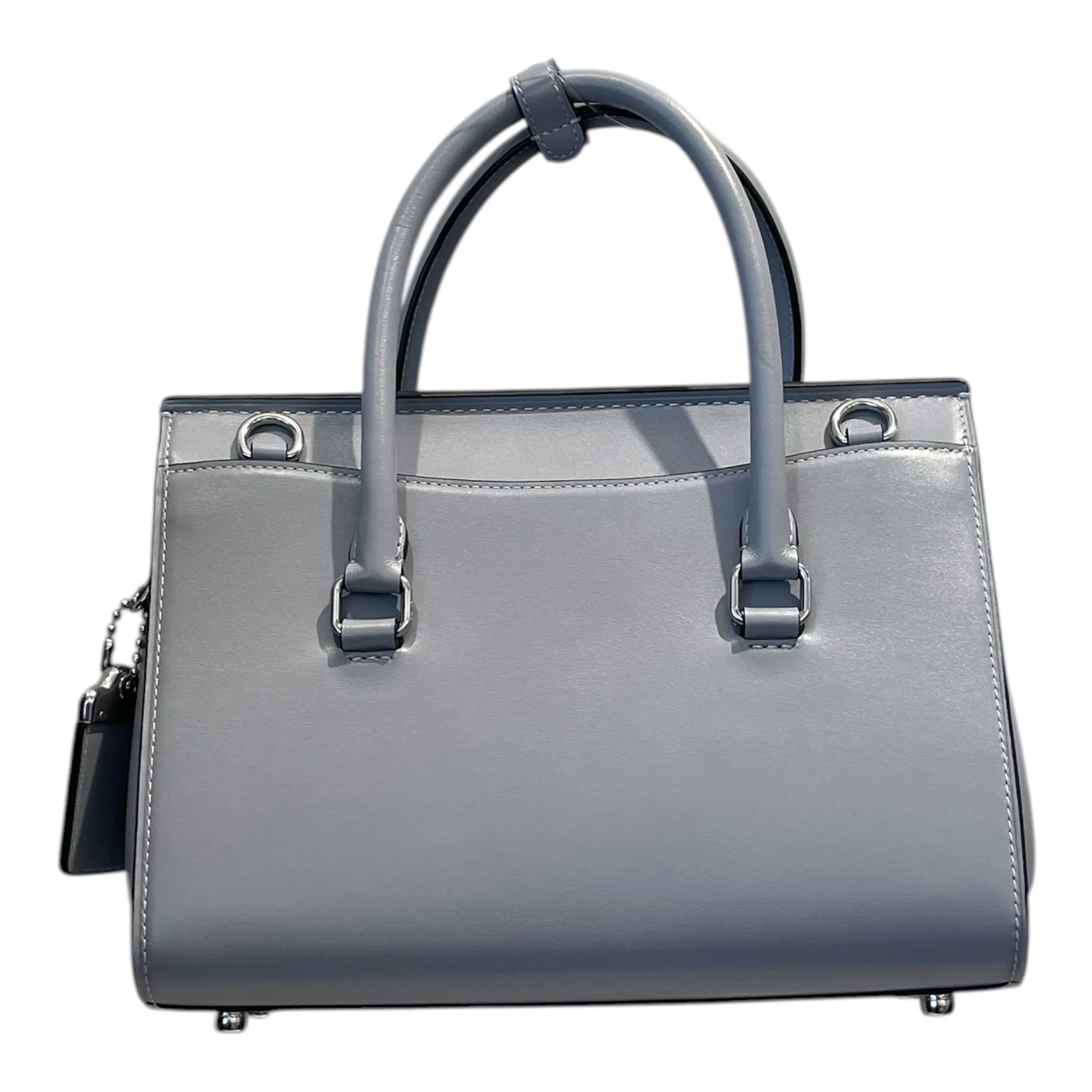 COACH/Hand Bag/Leather/GRY/COACH BROOME CARRYALL