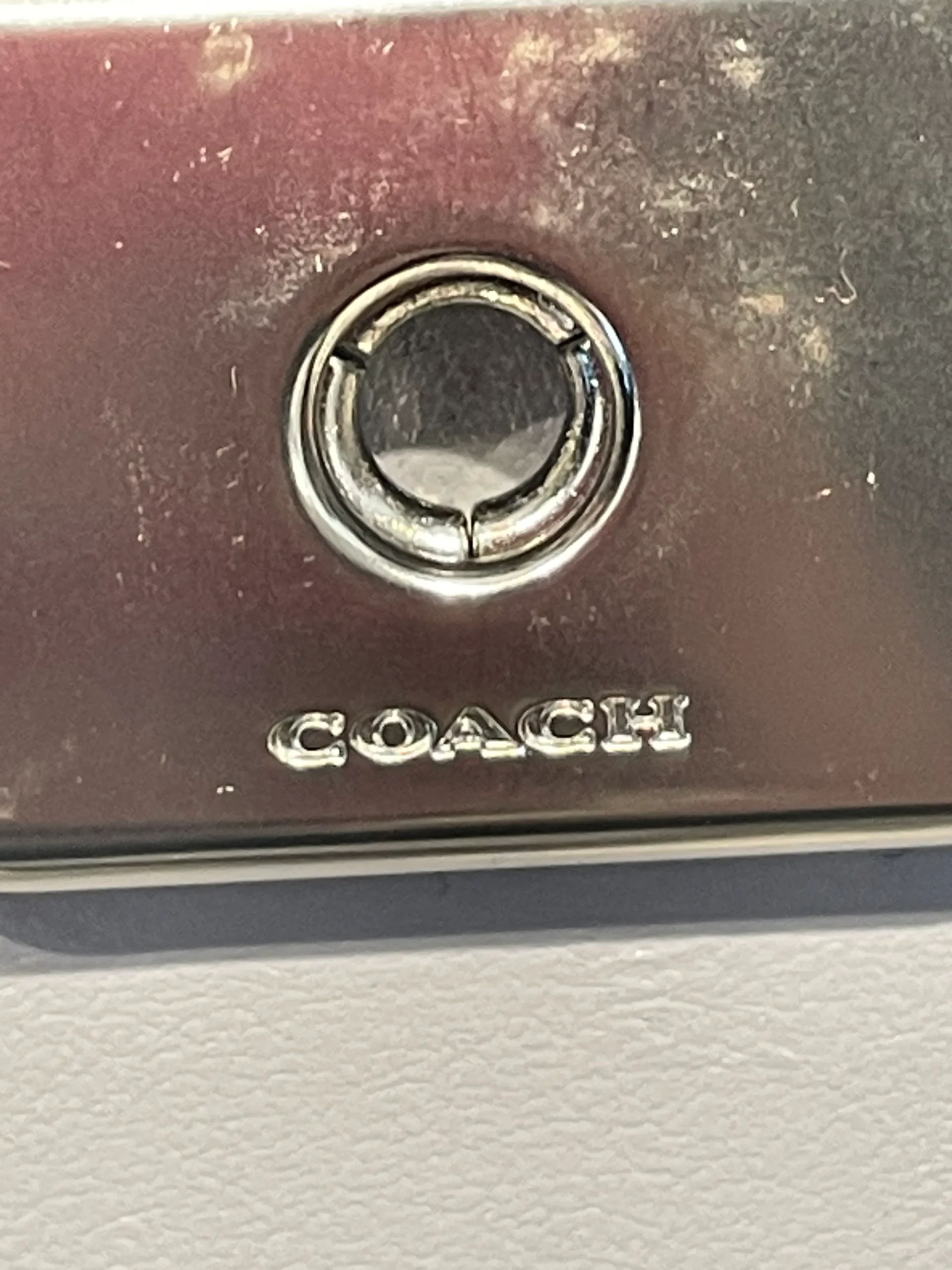 COACH/Hand Bag/Leather/GRY/COACH BROOME CARRYALL