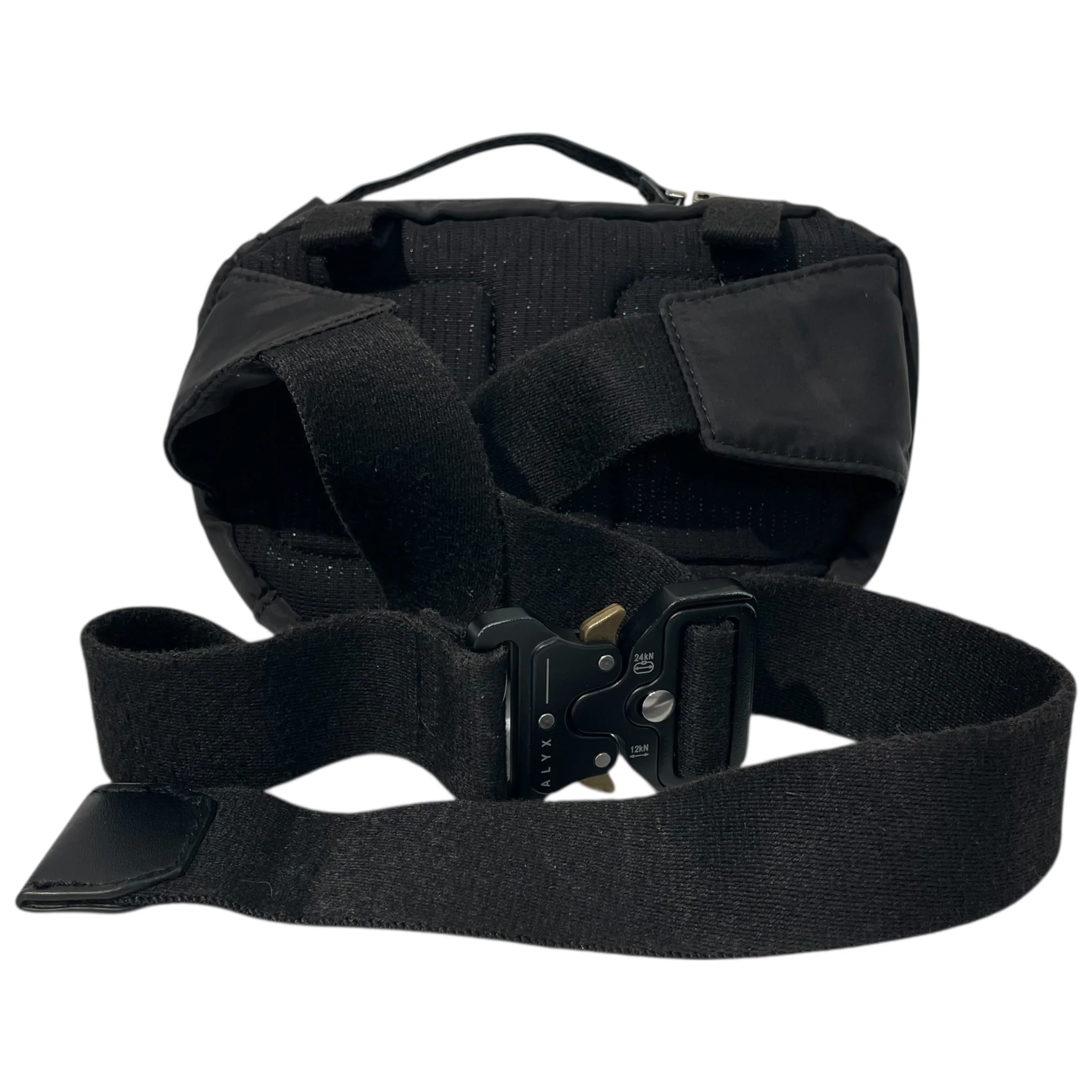 1017 ALYX 9SM(ALYX)/Fanny Pack/S/Nylon/BLK/TWO ZIPPERS