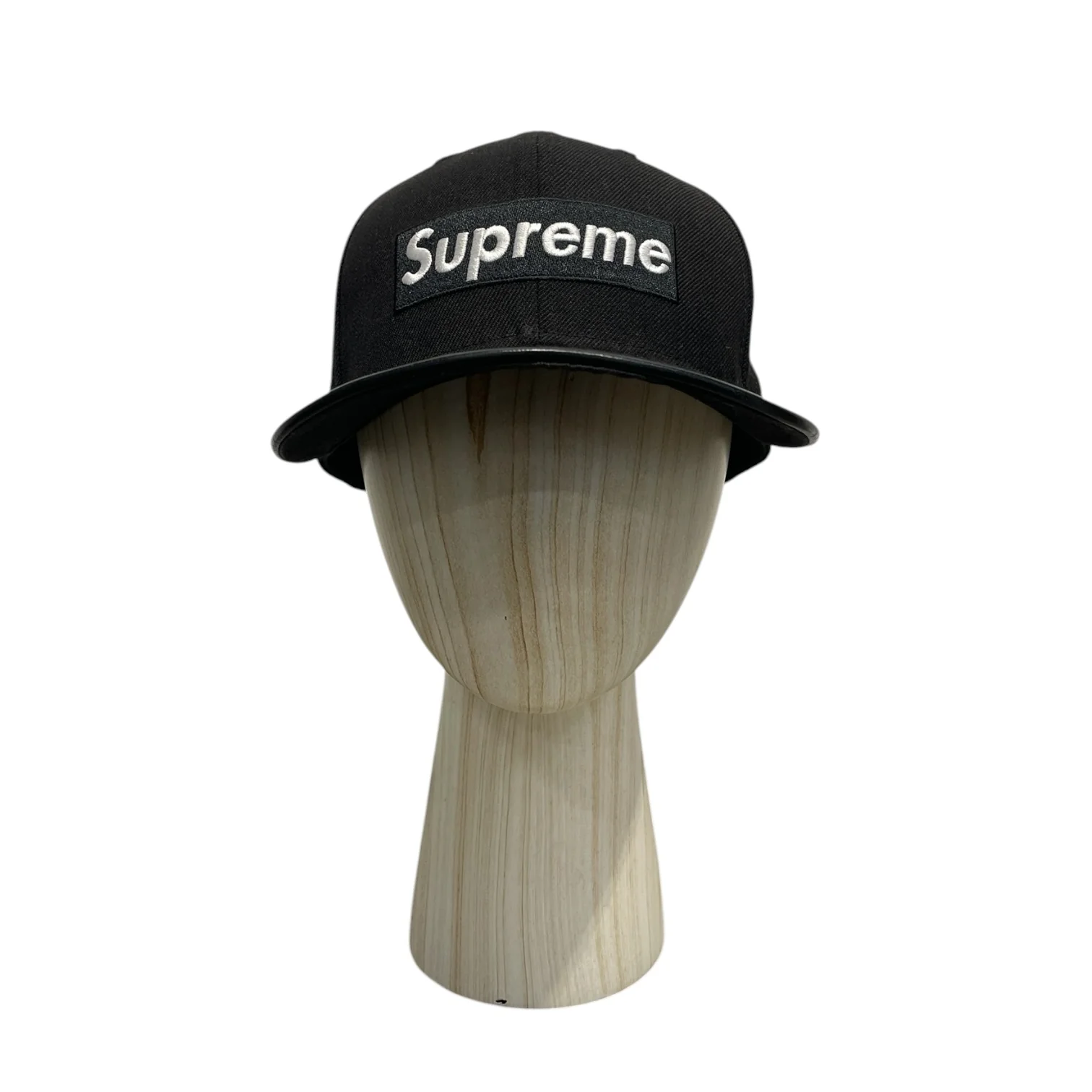 Supreme/Cap/7 3/8/Cotton/BLK/Black Box Logo New Era Cap
