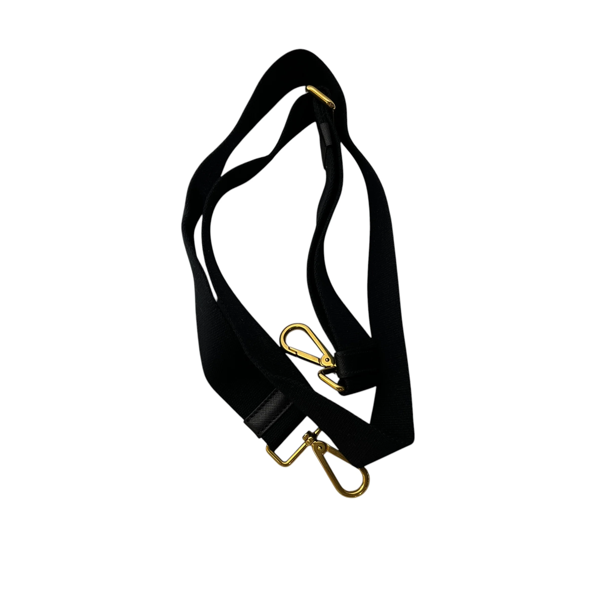 PRADA/Tote Bag/Cotton/BLK/jewled/ canapa canvas
