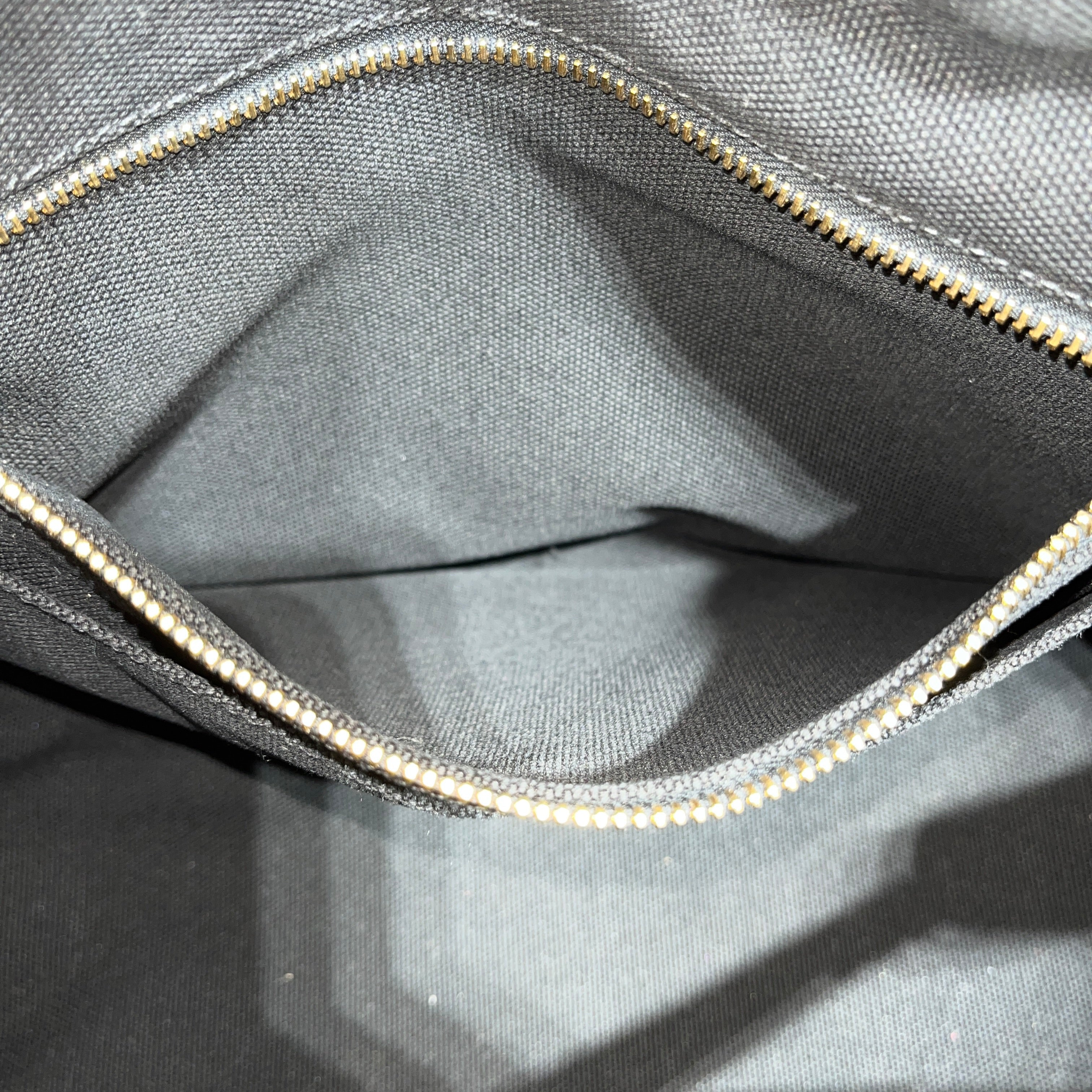 PRADA/Tote Bag/Cotton/BLK/jewled/ canapa canvas