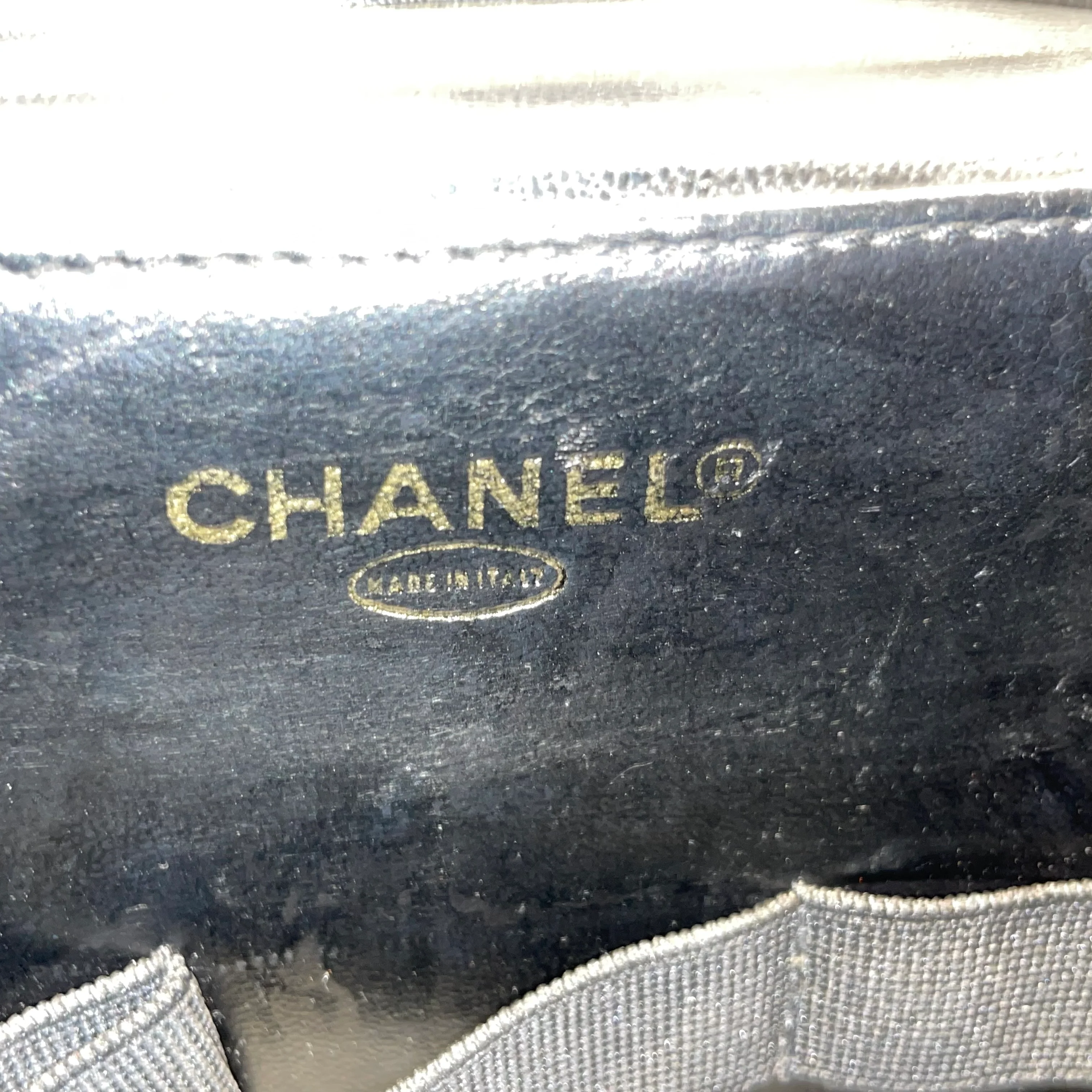 CHANEL/Bag/Leather/BLK/vanity case large cc