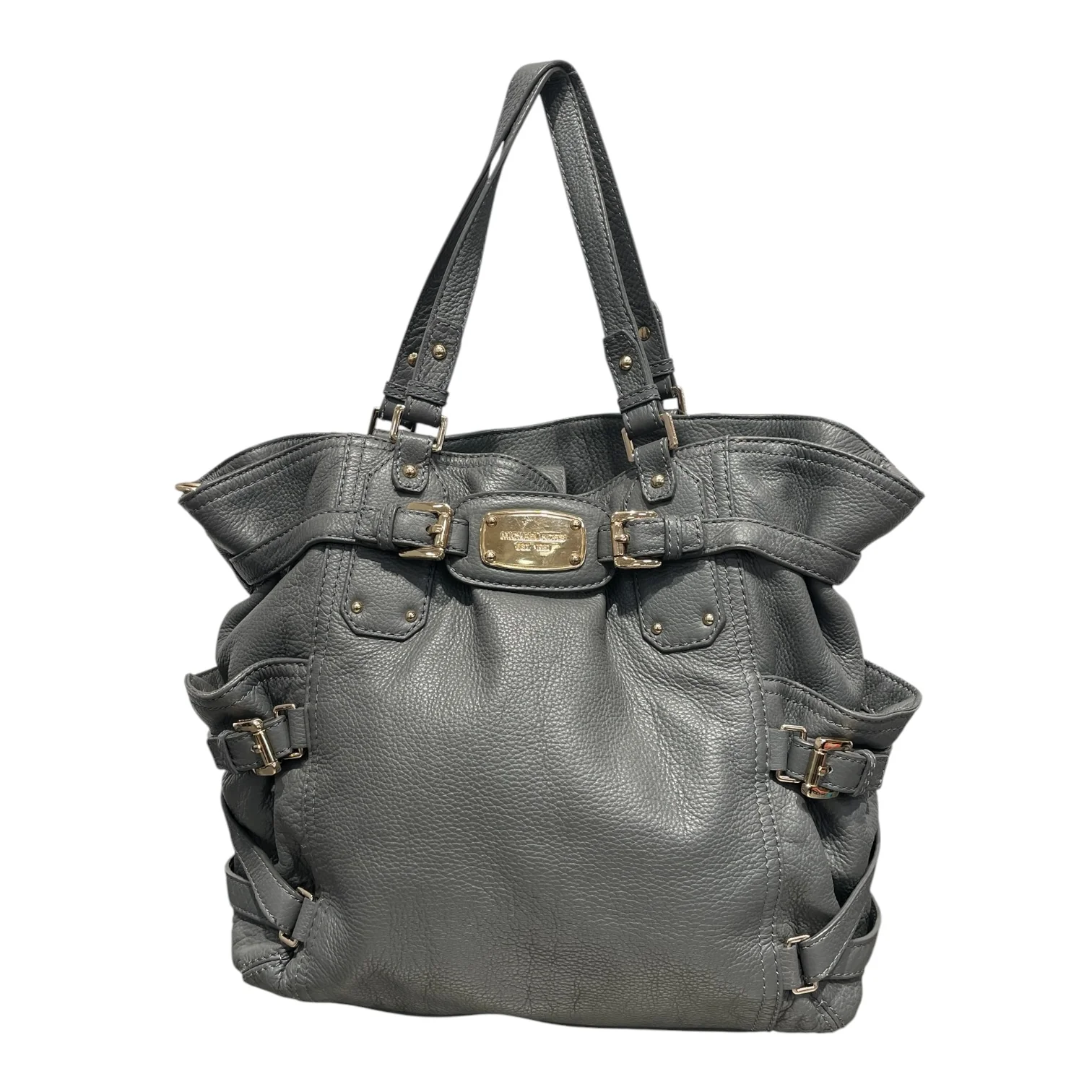 MICHAEL KORS/Tote Bag/Leather/GRY/Grey Gansevoort Pebbled Tote