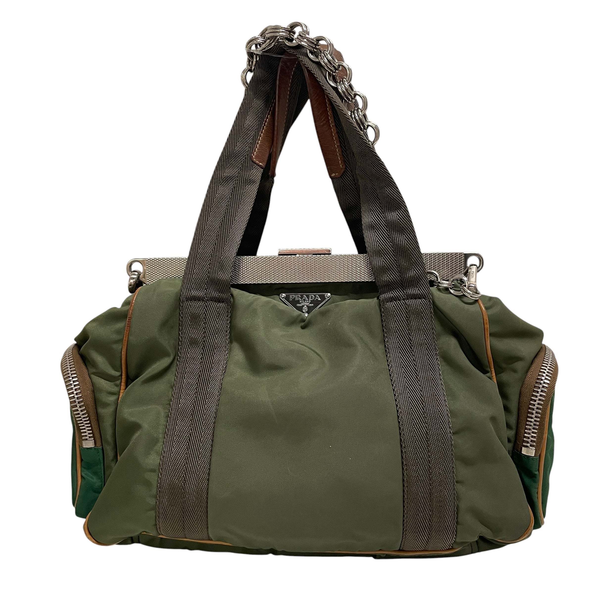 PRADA/Bag/Nylon/GRN/VXK8RBH