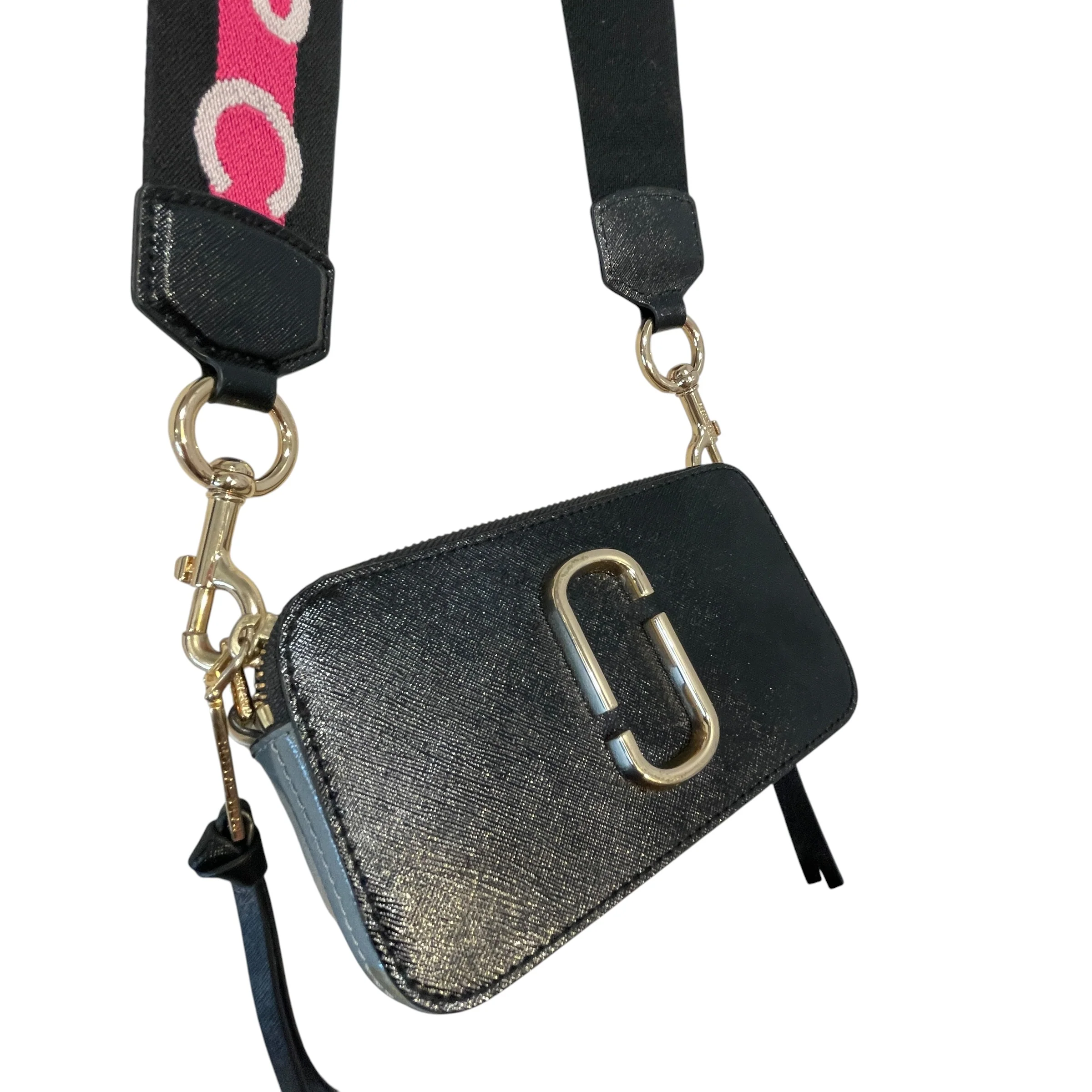 MARC JACOBS/Cross Body Bag/Leather/BLK/Snapshot