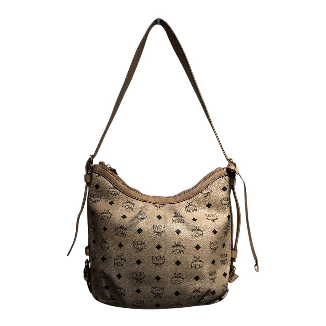 MCM/Tote Bag/Monogram/Leather/BEG/