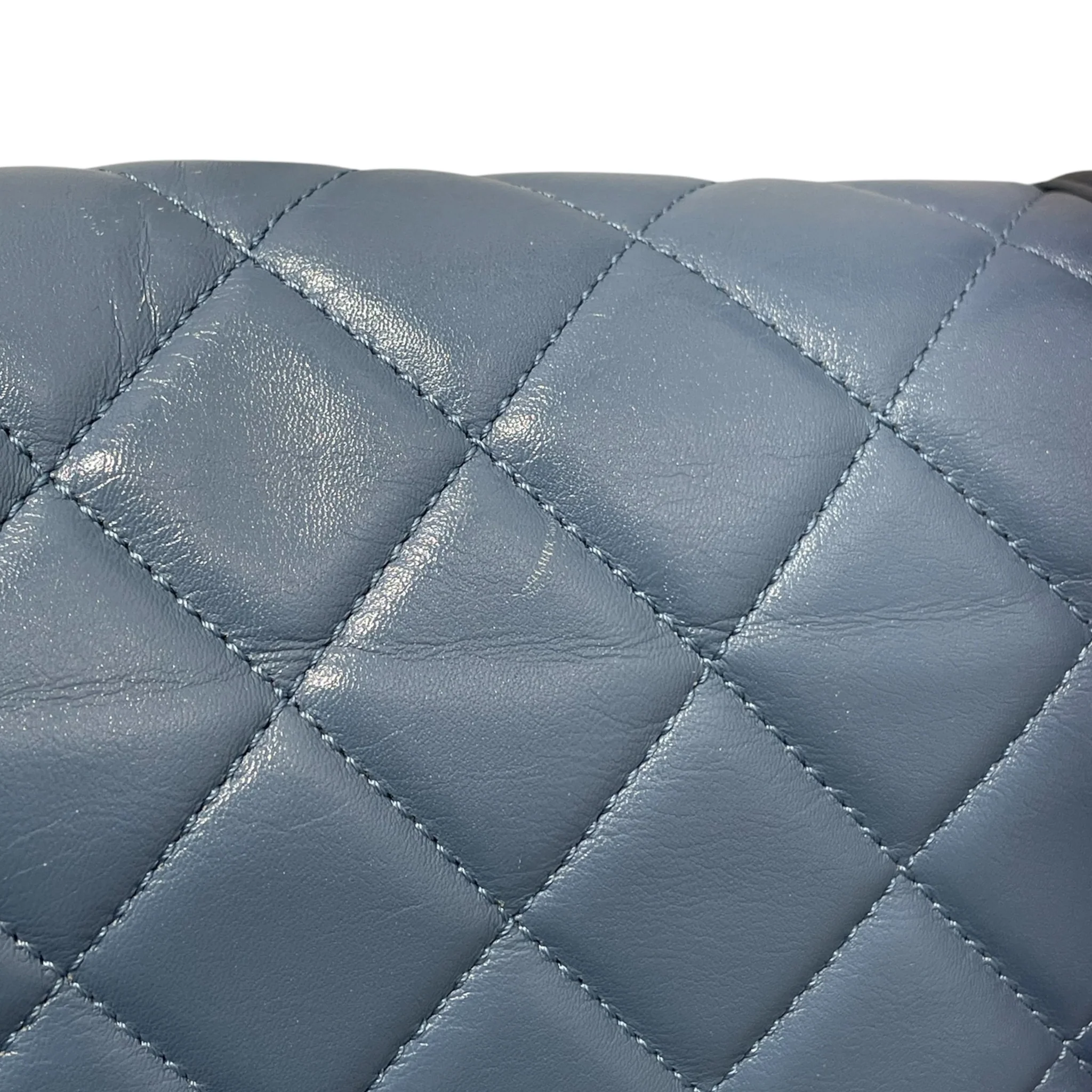 CHANEL/Cross Body Bag/Leather/BLU/19110300 OMBRE BOY BAG