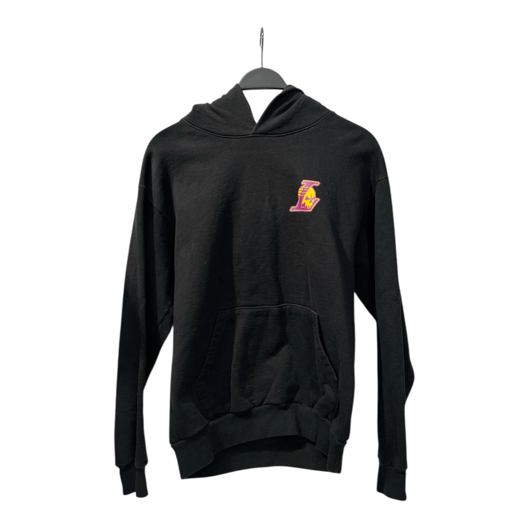 WARREN LOTAS/Hoodie/M/Graphic/Cotton/BLK/Oversize/lakers reaper graphic