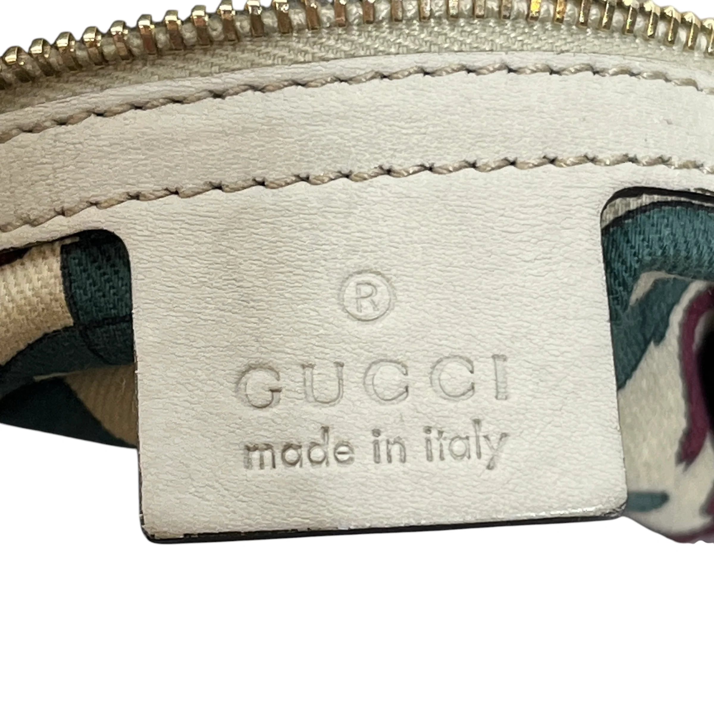 GUCCI/Hand Bag/Monogram/Leather/CRM/Babouska Indy