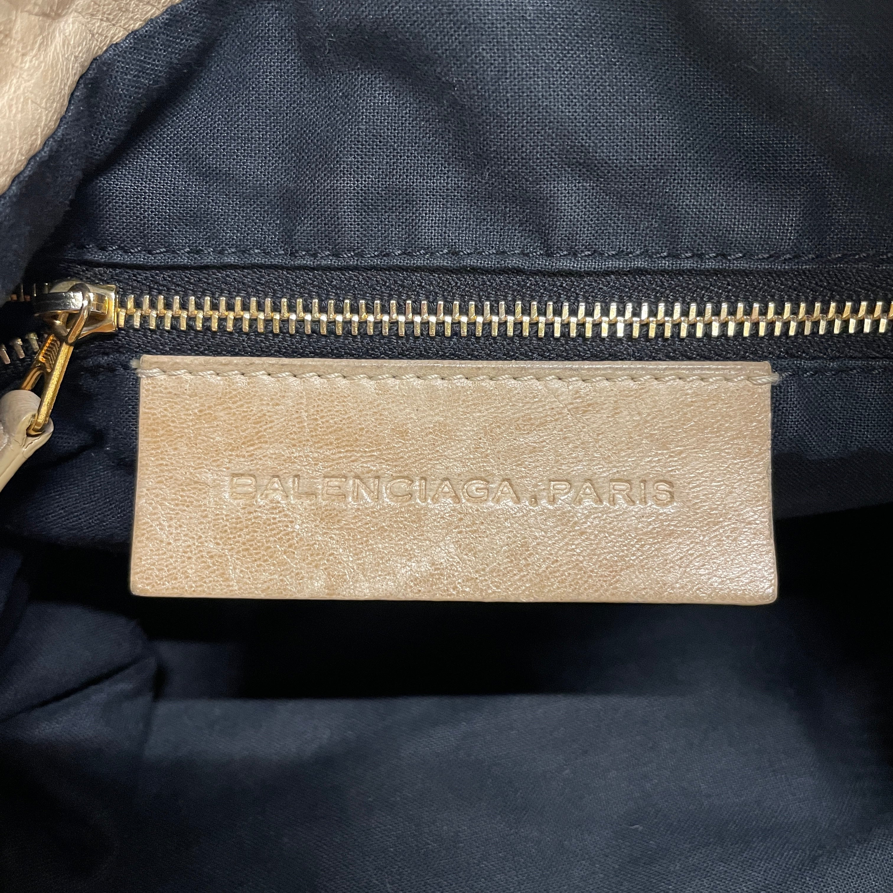 BALENCIAGA/Hand Bag/Lambskin/GLD/HOBO BAG
