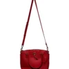 COACH/Cross Body Bag/Leather/RED/remi red leather