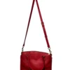 COACH/Cross Body Bag/Leather/RED/remi red leather