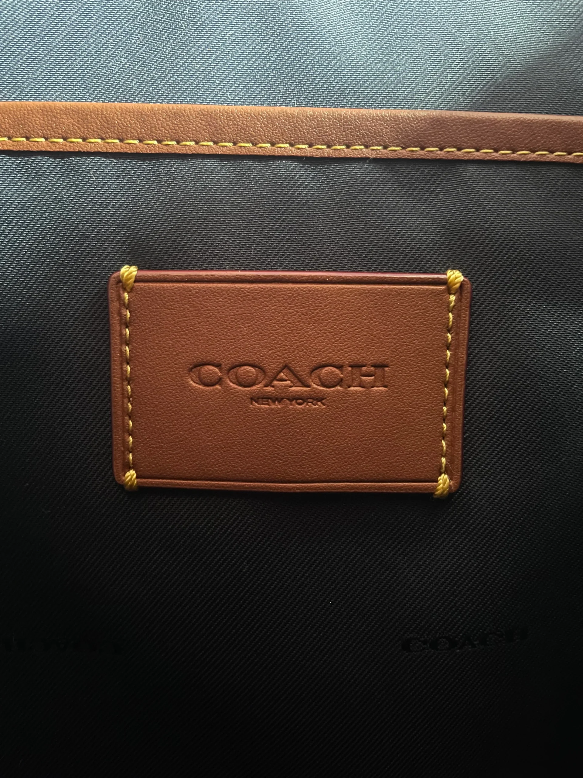 COACH/Backpack/Leather/NVY/NAVY LEAGUE FLAP  BACKPACK