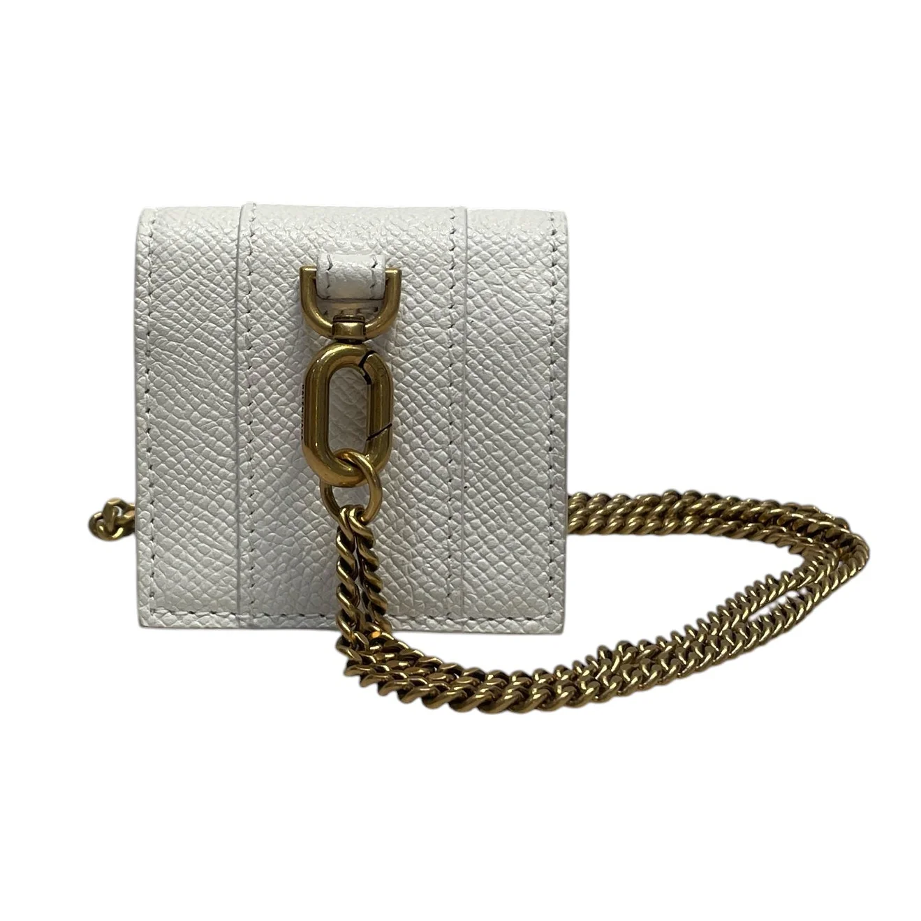 BALENCIAGA/Pouch/Leather/WHT/