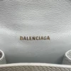 BALENCIAGA/Pouch/Leather/WHT/