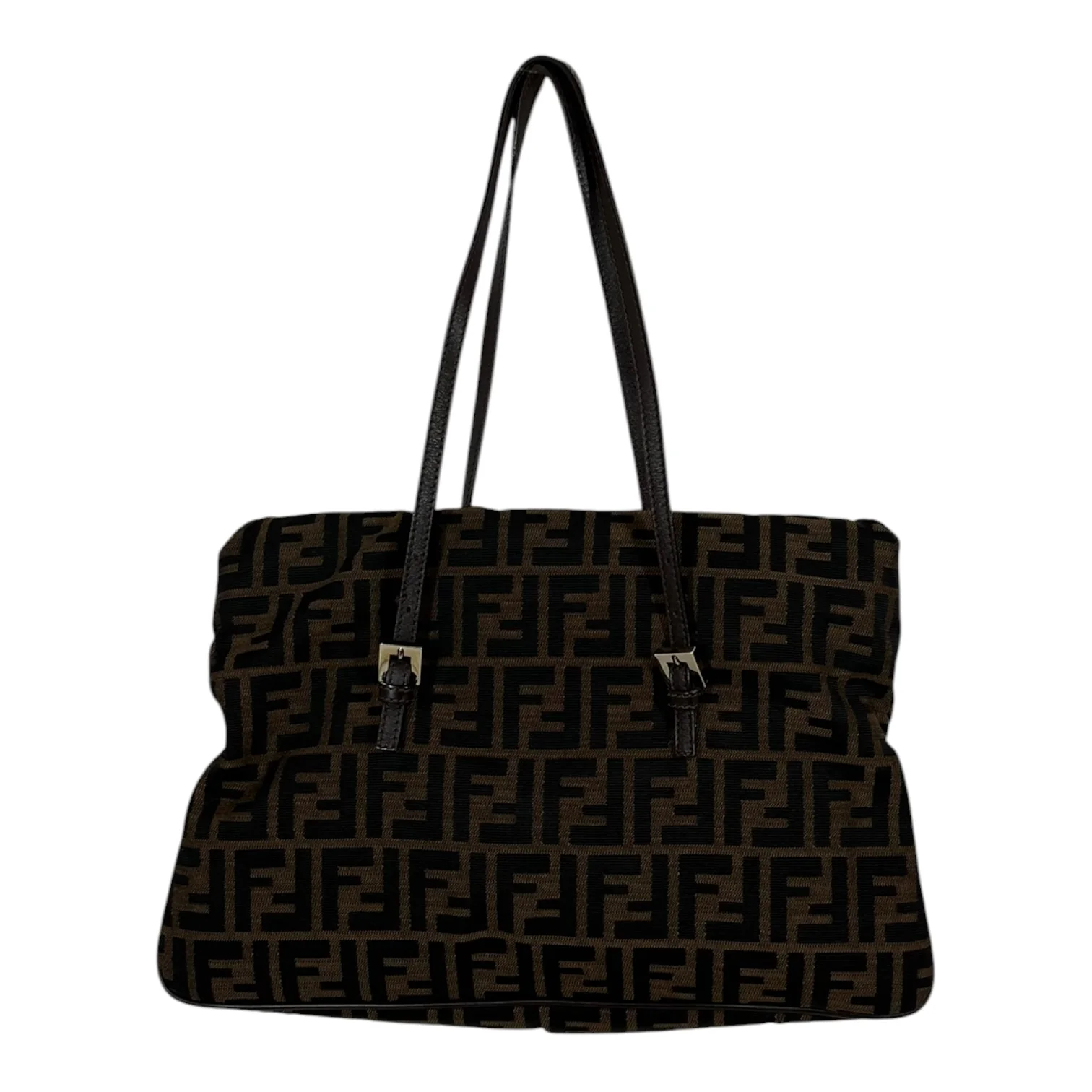 FENDI/Bag/Monogram/Cotton/BRW/ZUCCHINO MAMA BAGUETTE