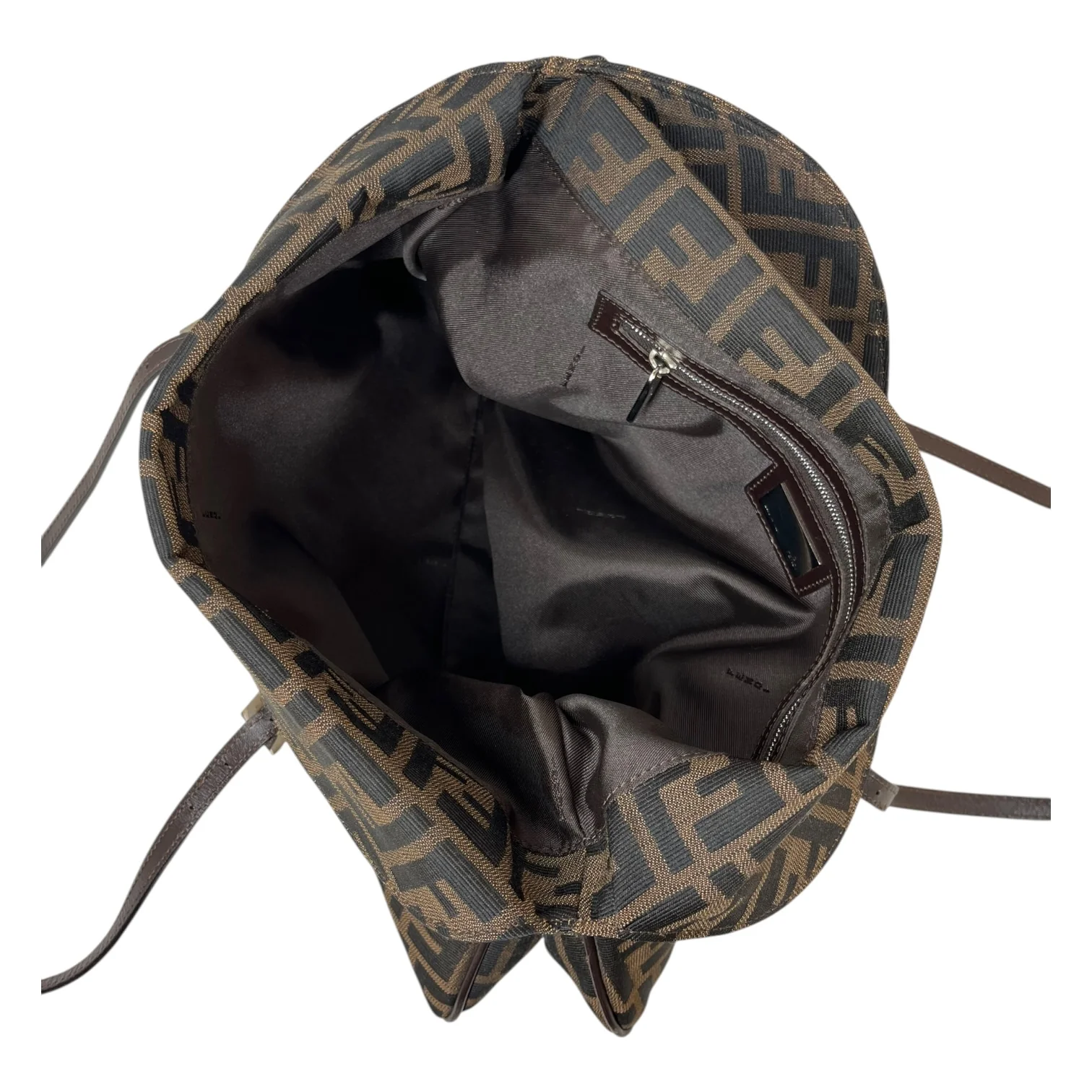 FENDI/Bag/Monogram/Cotton/BRW/ZUCCHINO MAMA BAGUETTE