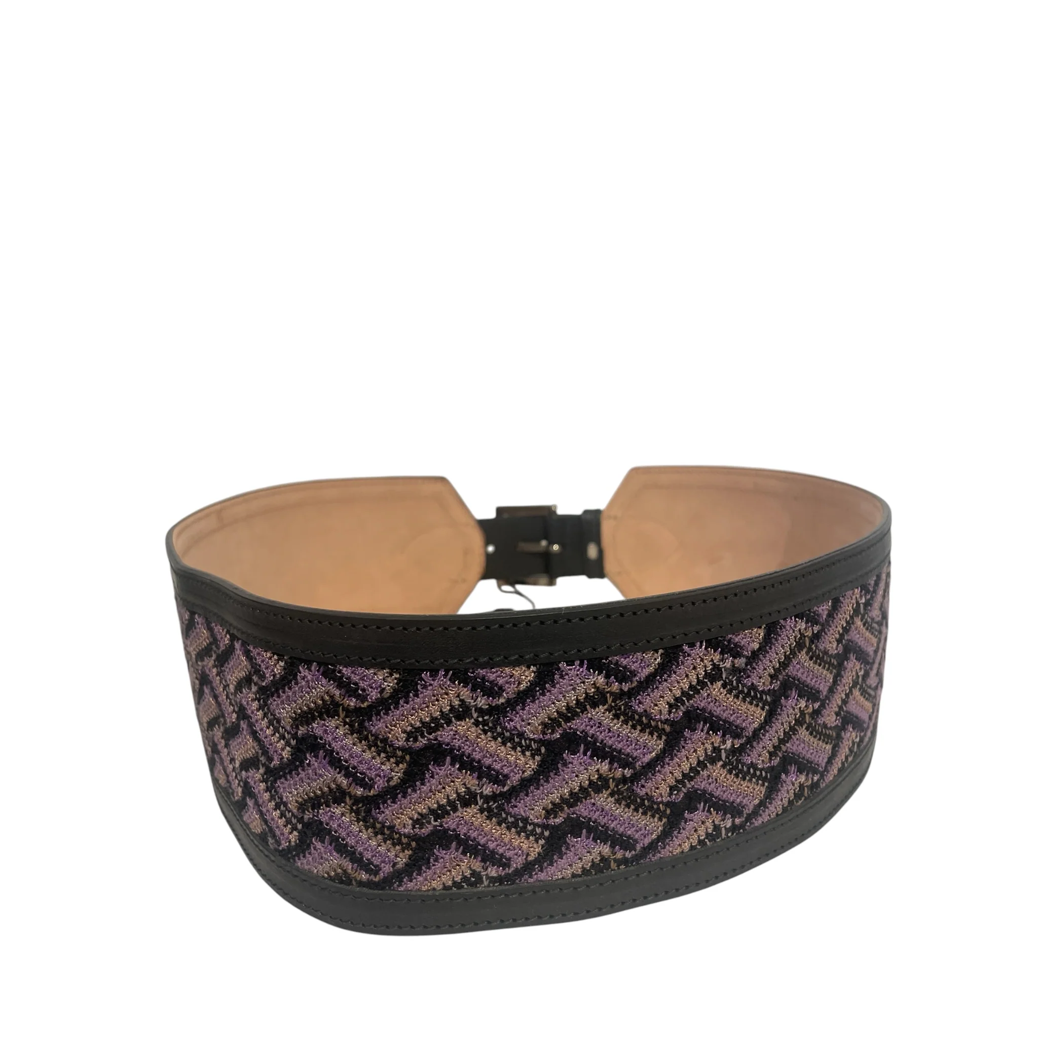 MISSONI/Belt/Monogram/Leather/PPL/
