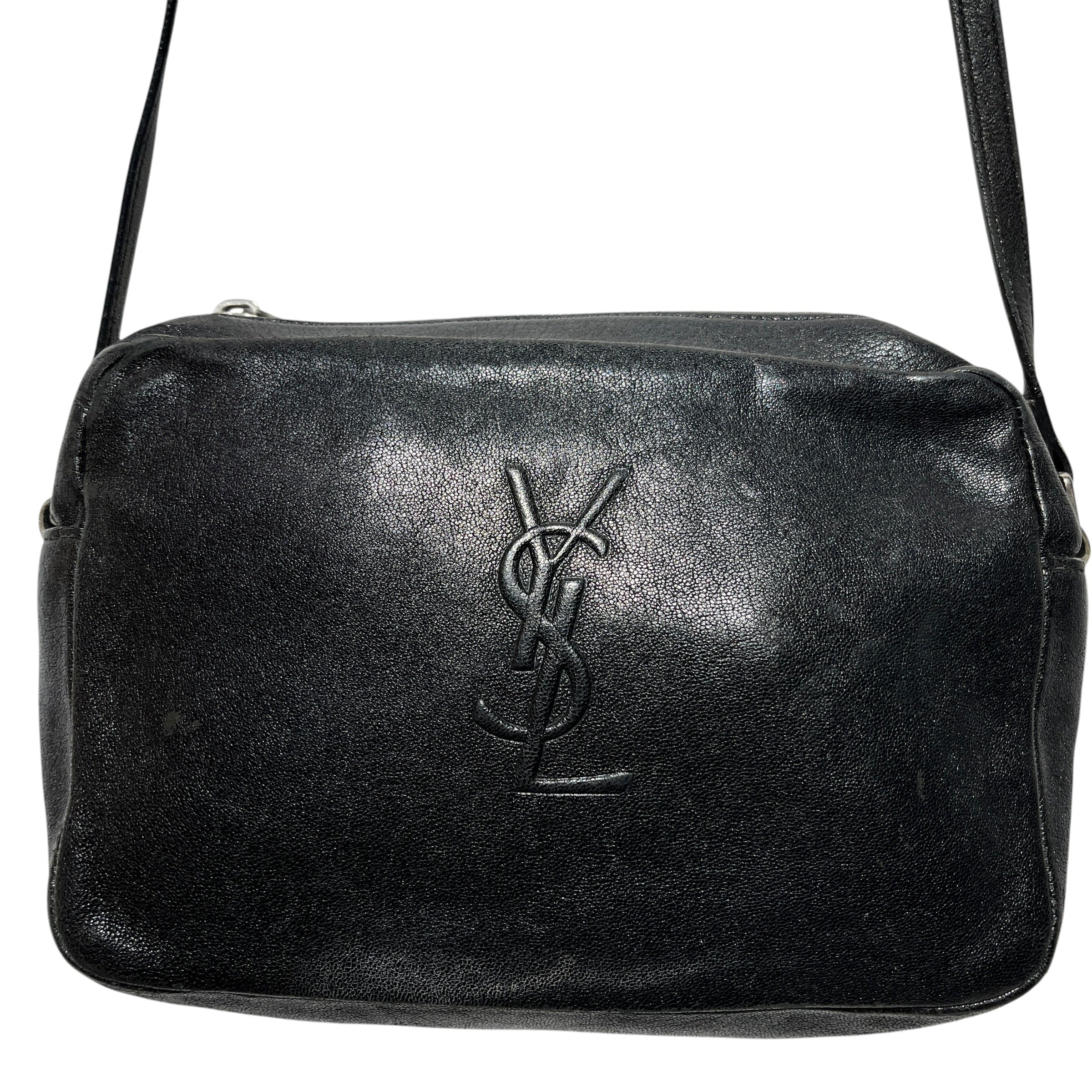 2120-yves-saint-laurent-cross-body-bag-leather-blk-lou-camera-bag-3.jpg YVES SAINT LAURENT/Cross Body Bag/Leather/BLK/LOU CAMERA BAG