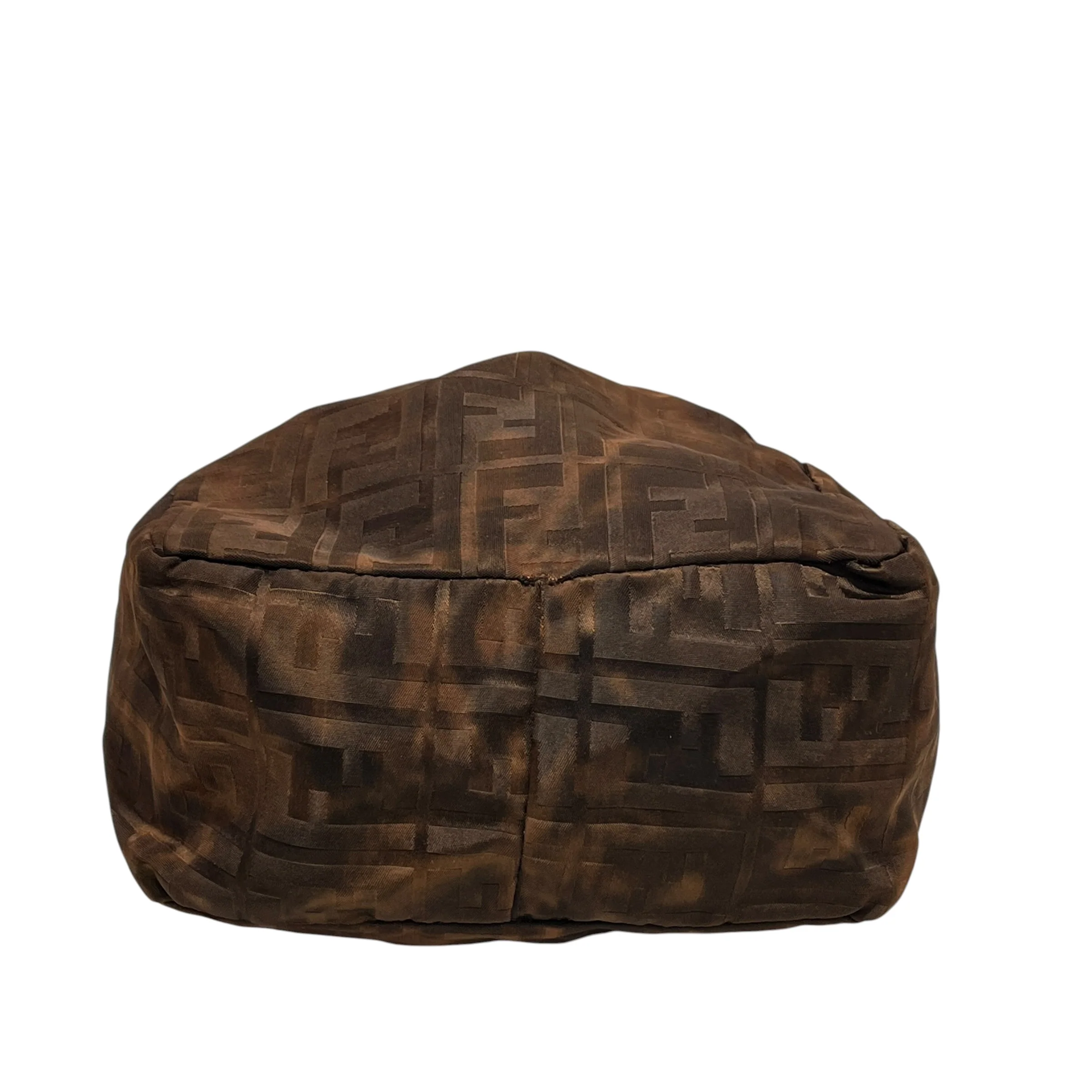 FENDI/Hand Bag/Monogram/Nylon/BRW/sling bag