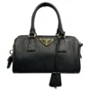 PRADA/Bag/Leather/BLK/SAFFIANO TOP HANDLE BAG