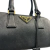 PRADA/Bag/Leather/BLK/SAFFIANO TOP HANDLE BAG