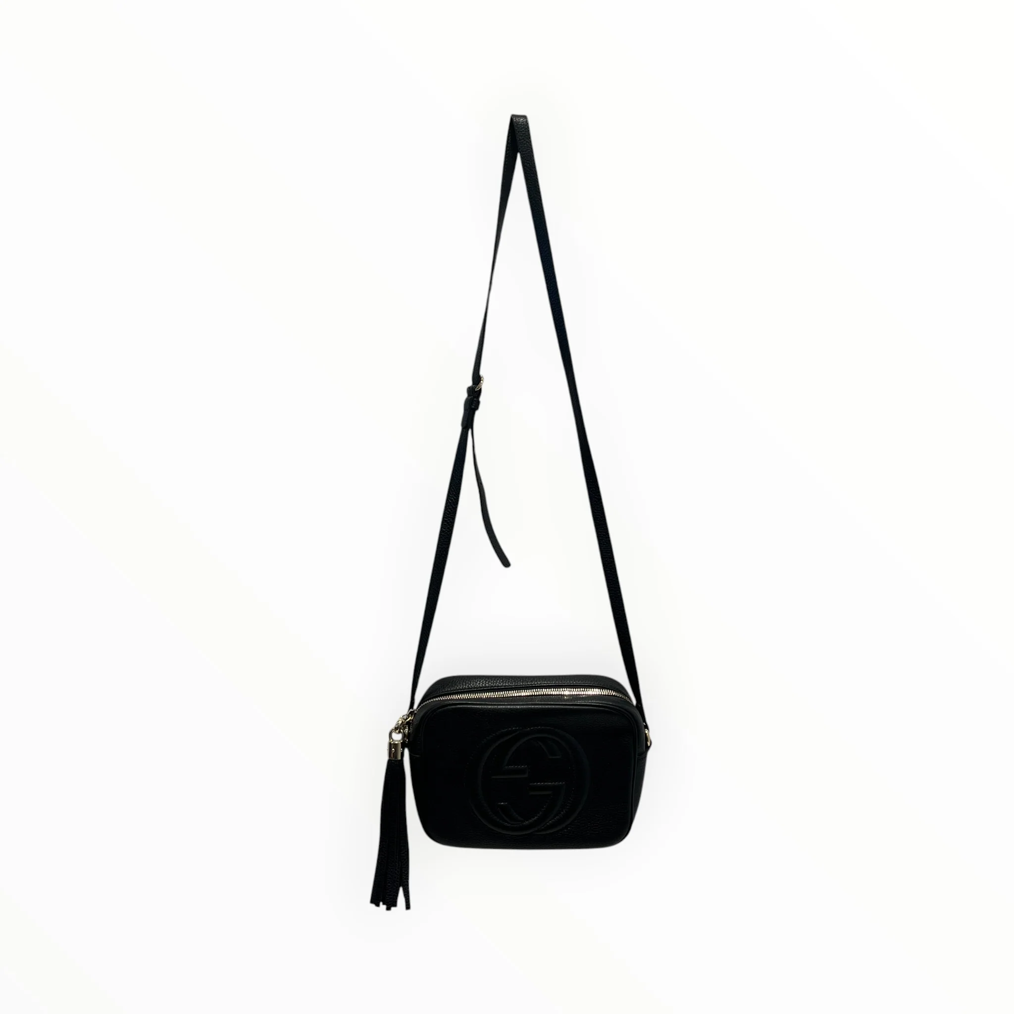 2130-gucci-cross-body-bag-leather-blk-soho-small-1.webp GUCCI/Cross Body Bag/Leather/BLK/SOHO SMALL