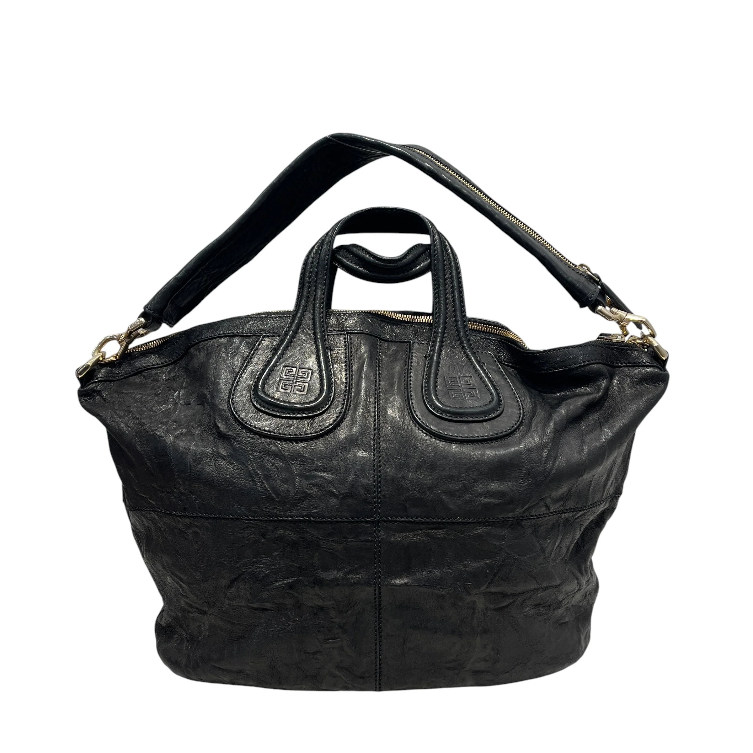 GIVENCHY/Hand Bag/Leather/BLK/NIGHTGALE