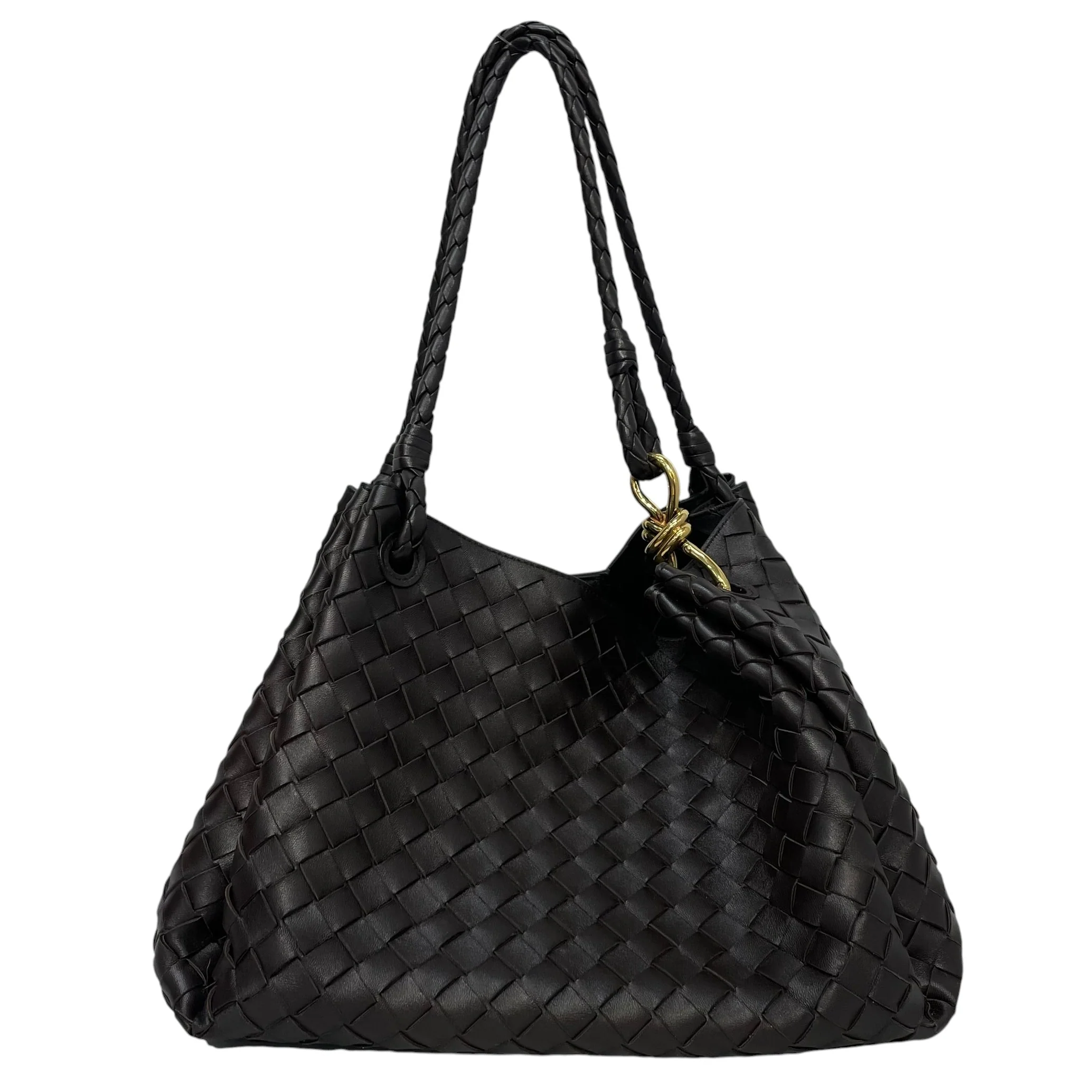 BOTTEGA VENETA/Tote Bag/Leather/BRW/parachute knot