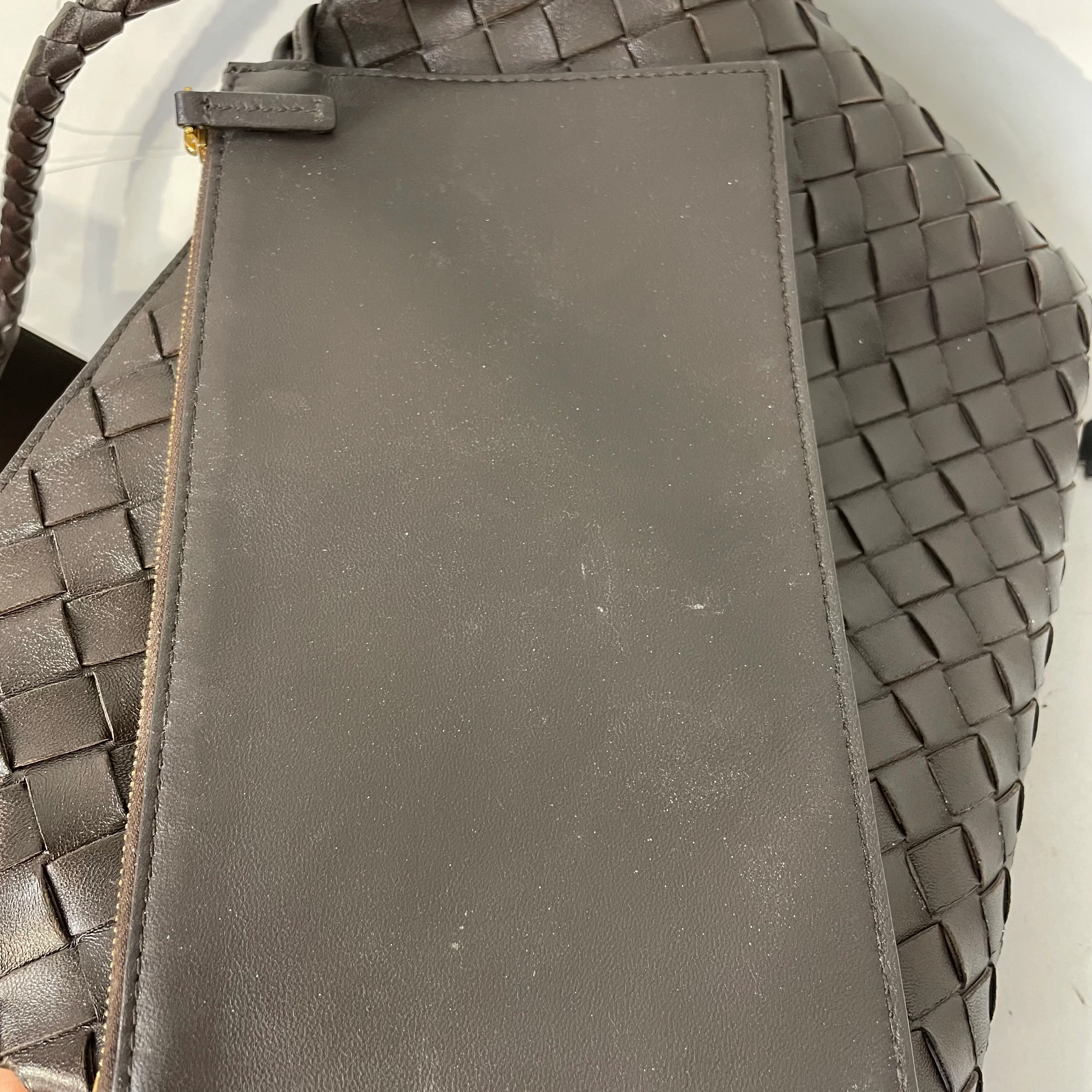 BOTTEGA VENETA/Tote Bag/Leather/BRW/parachute knot