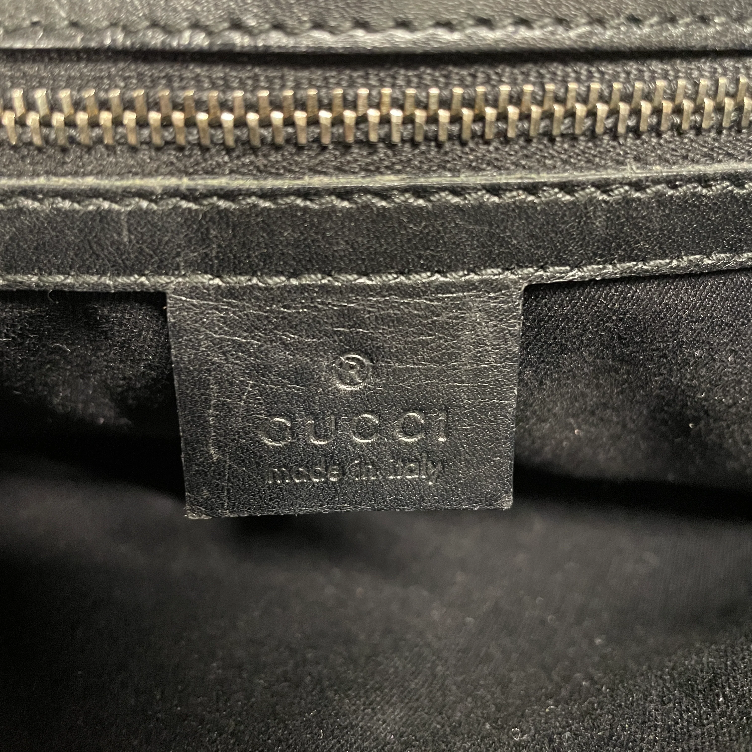 GUCCI/Hand Bag/Monogram/BLK/KB446WK