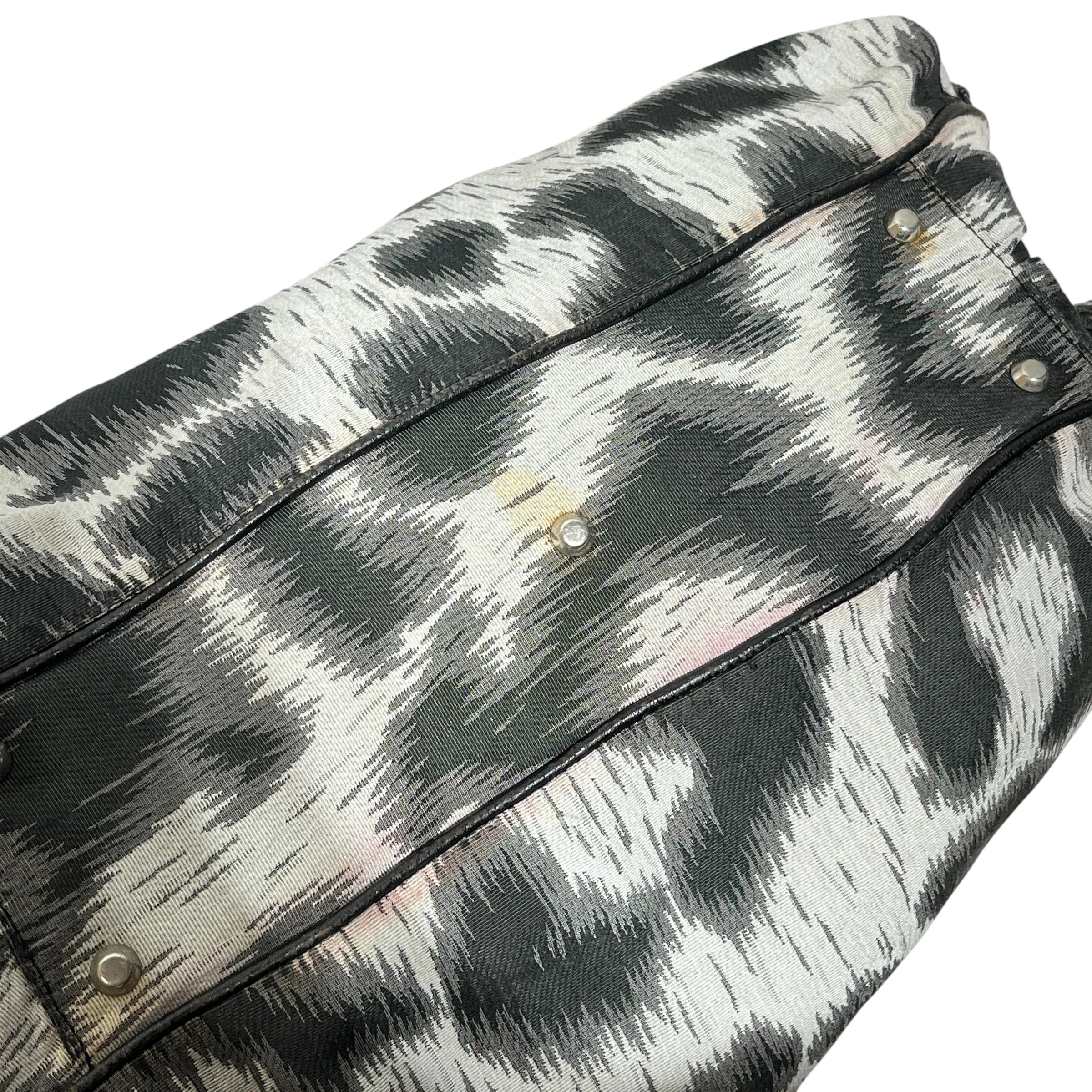 Vivienne Westwood/Hand Bag/All Over Print/Cotton/GRY/