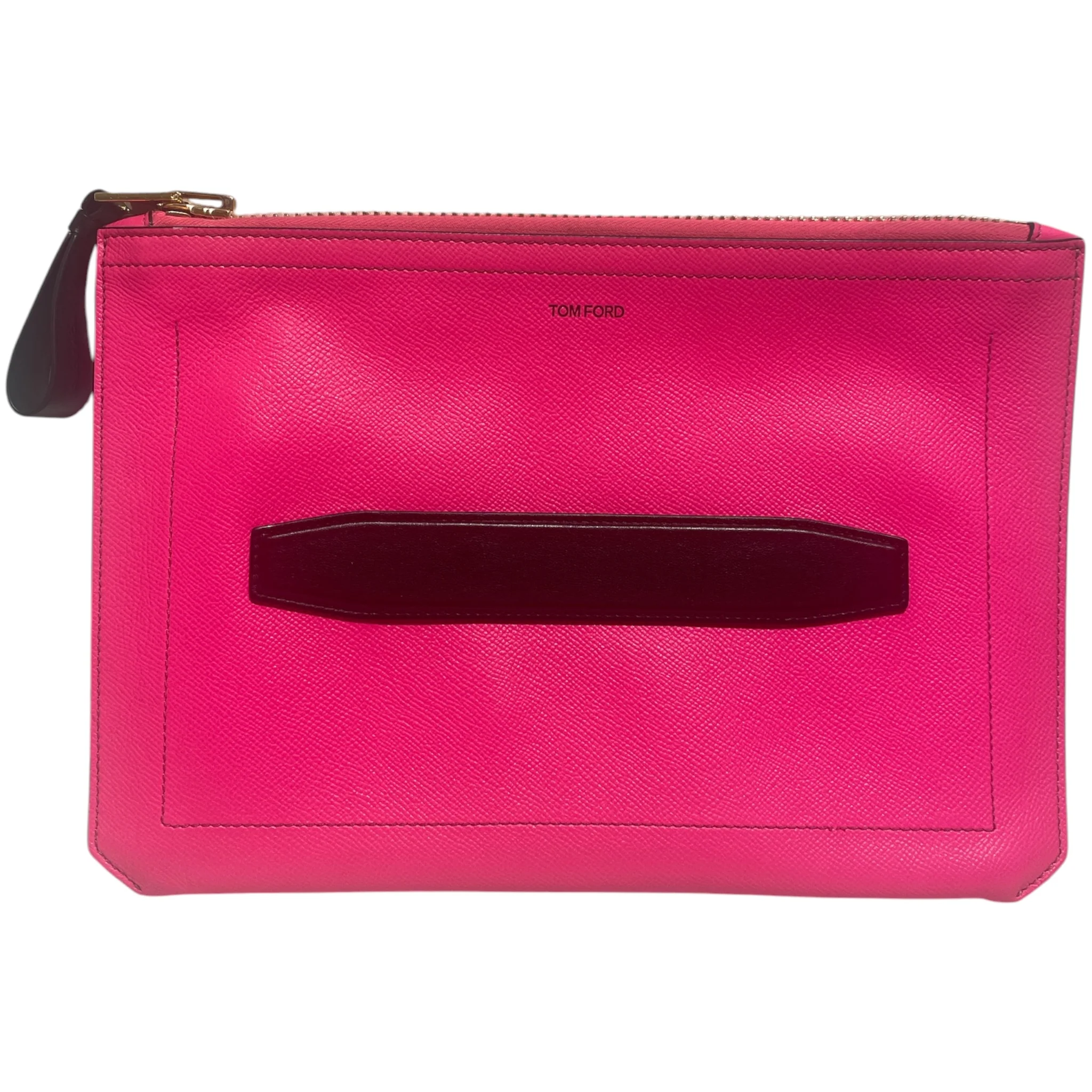 TOM FORD/Clutch Bag/Leather/PNK/