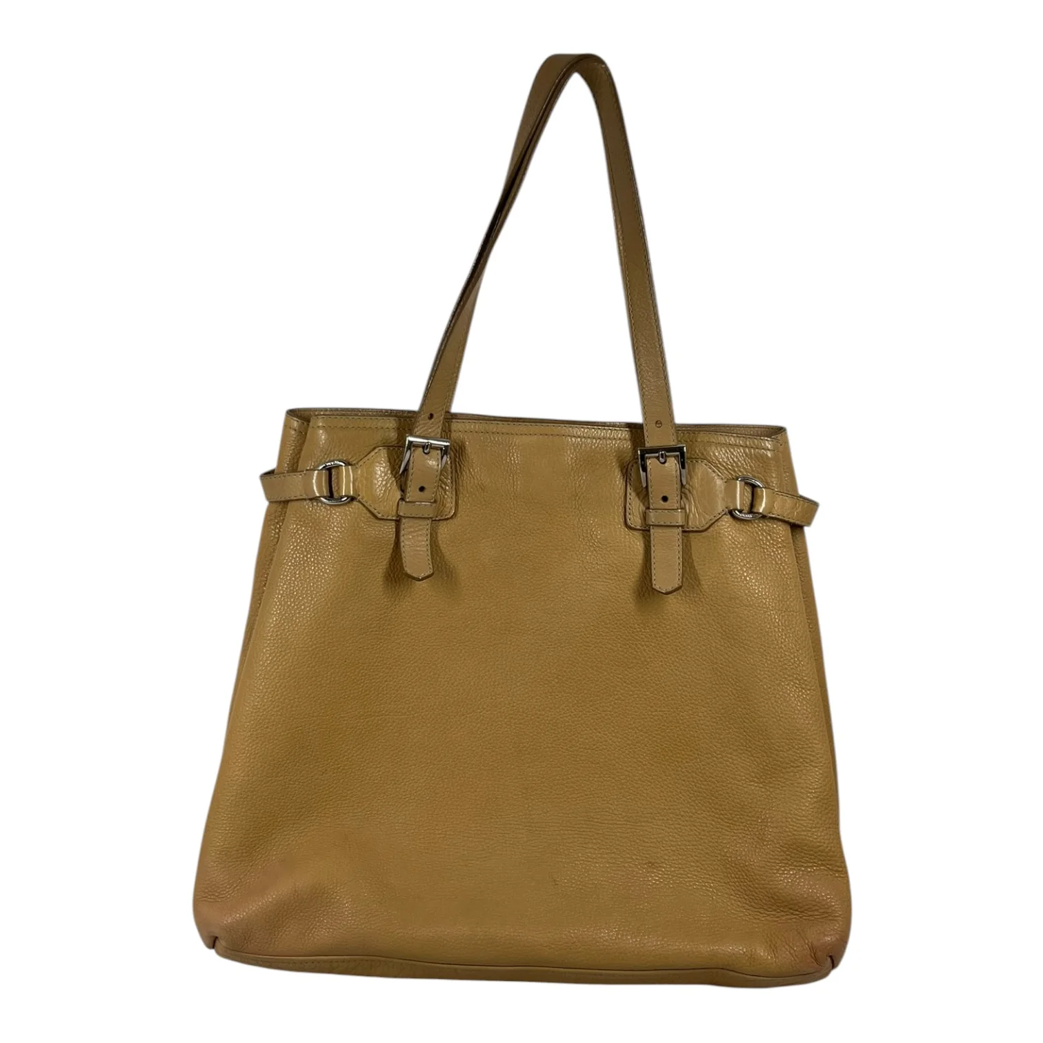 PRADA/Hand Bag/Leather/ORN/Saffiano Leather