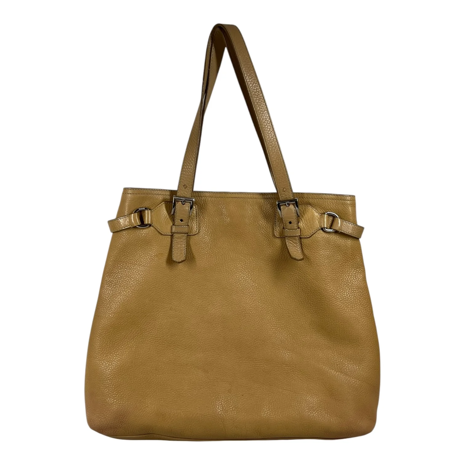PRADA/Hand Bag/Leather/ORN/Saffiano Leather