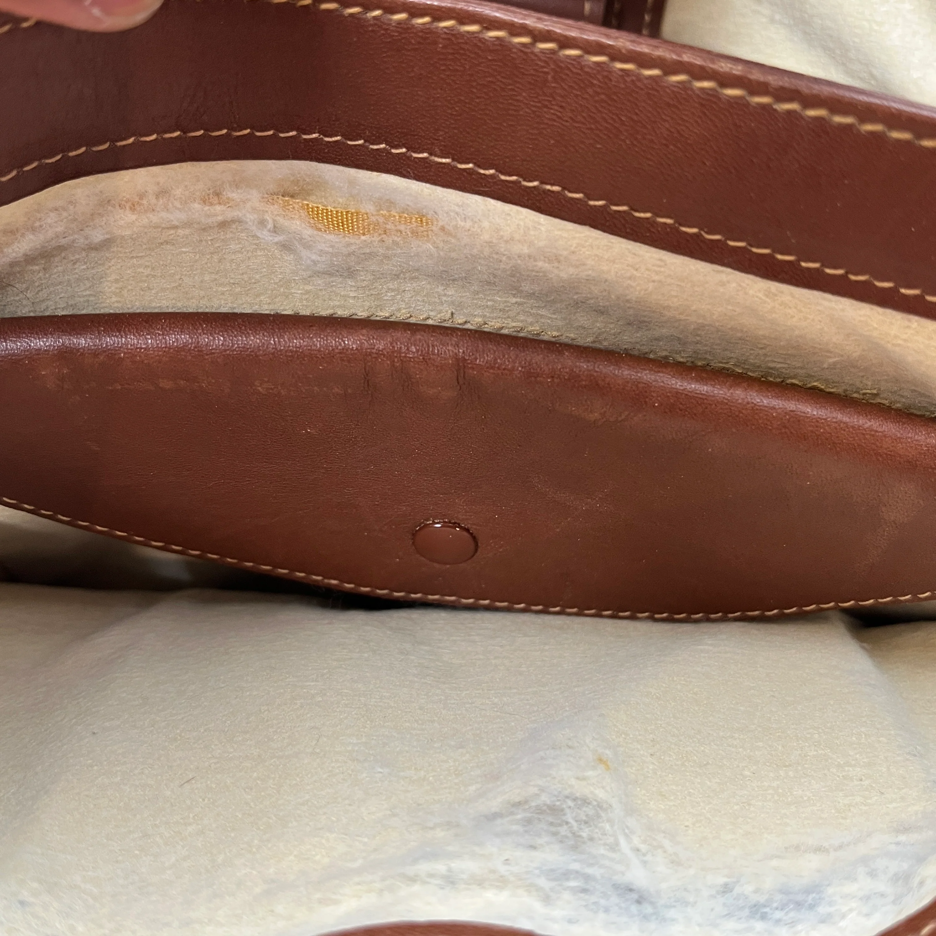 GUCCI/Hand Bag/Monogram/BRW/GUCCISSIMA 80'S VINTAGE