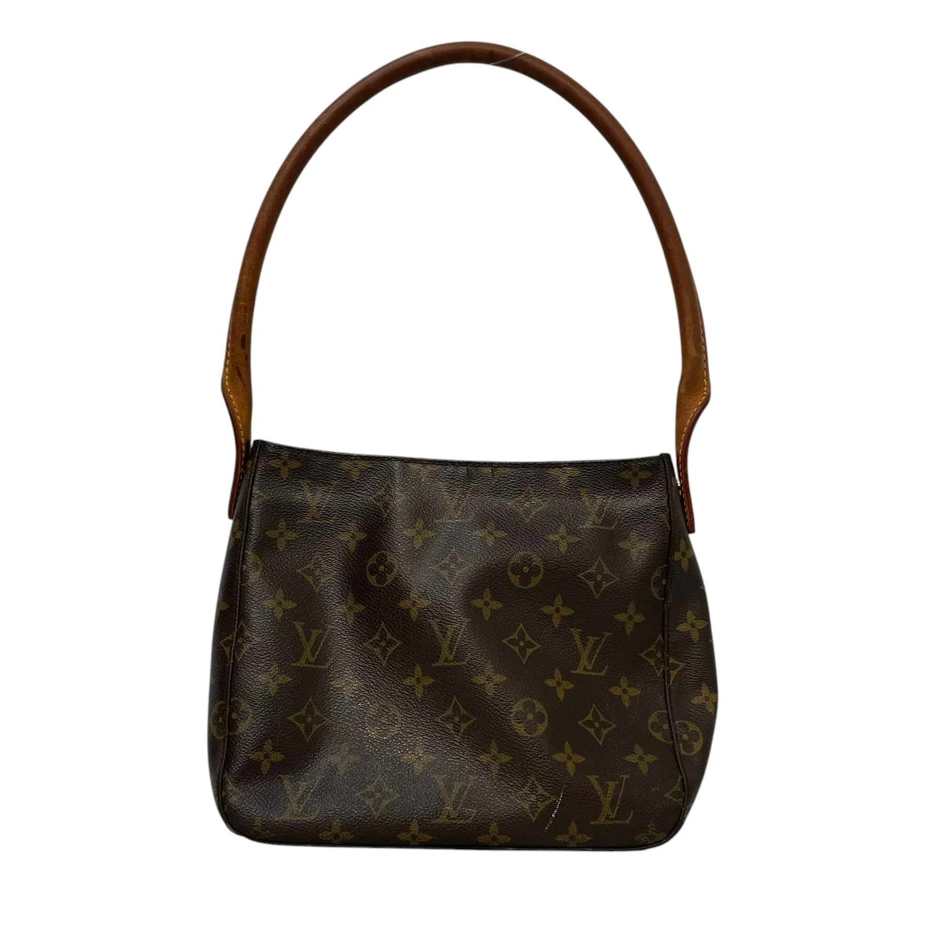 LOUIS VUITTON/Hand Bag/Monogram/Leather/BRW/monogram looping gm