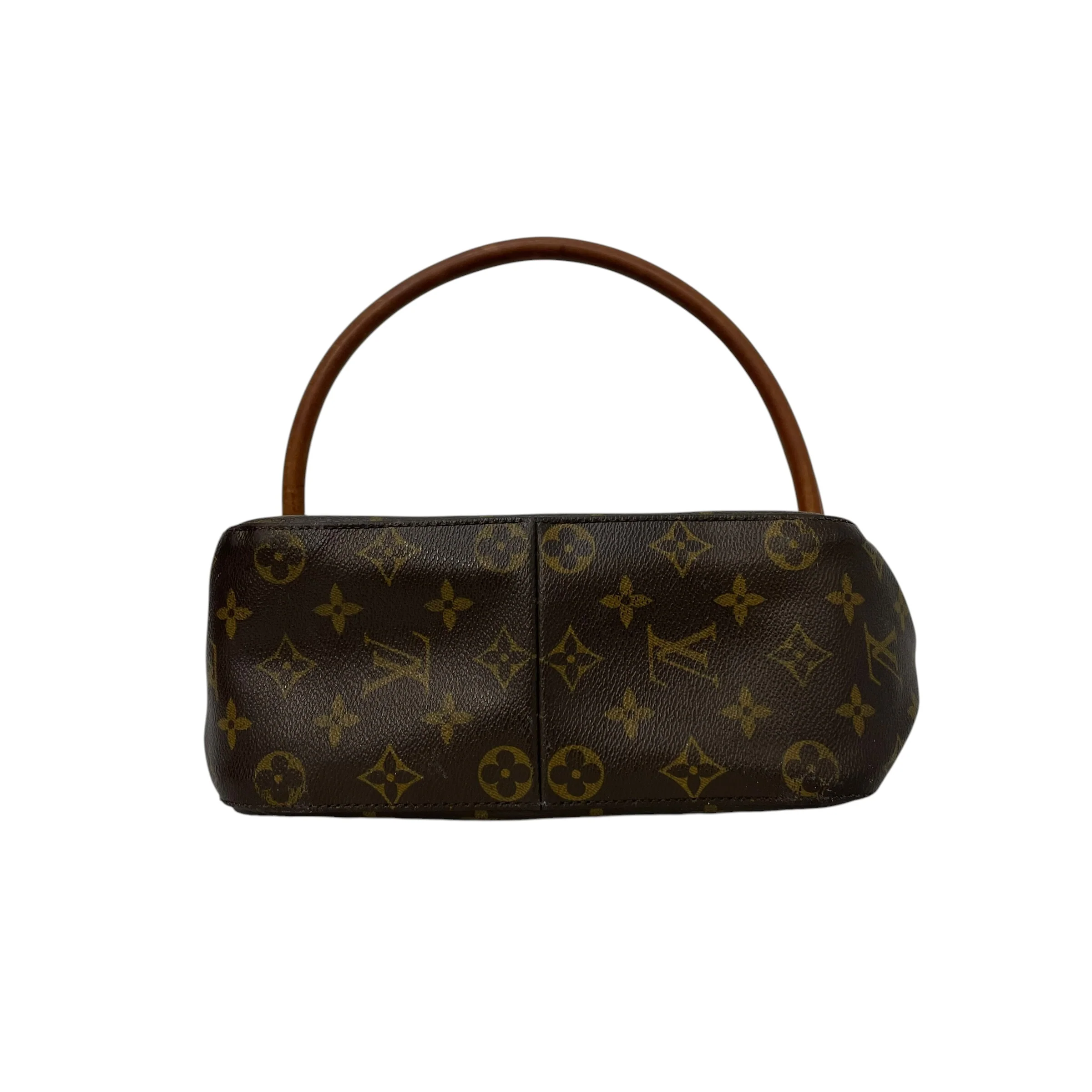 LOUIS VUITTON/Hand Bag/Monogram/Leather/BRW/monogram looping gm