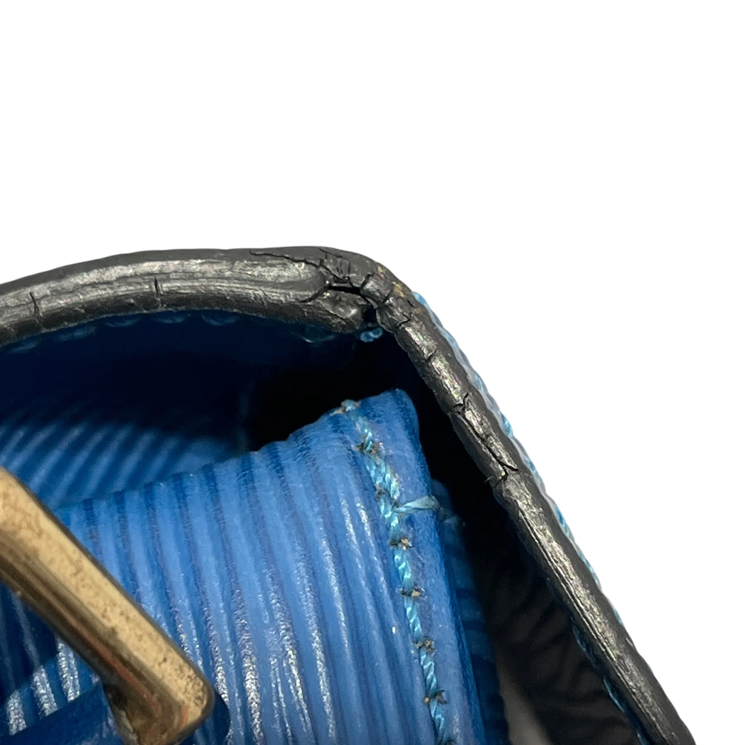 LOUIS VUITTON/Cross Body Bag/Leather/BLU/SAINT CLOUD BLUE EPI SHOULDER