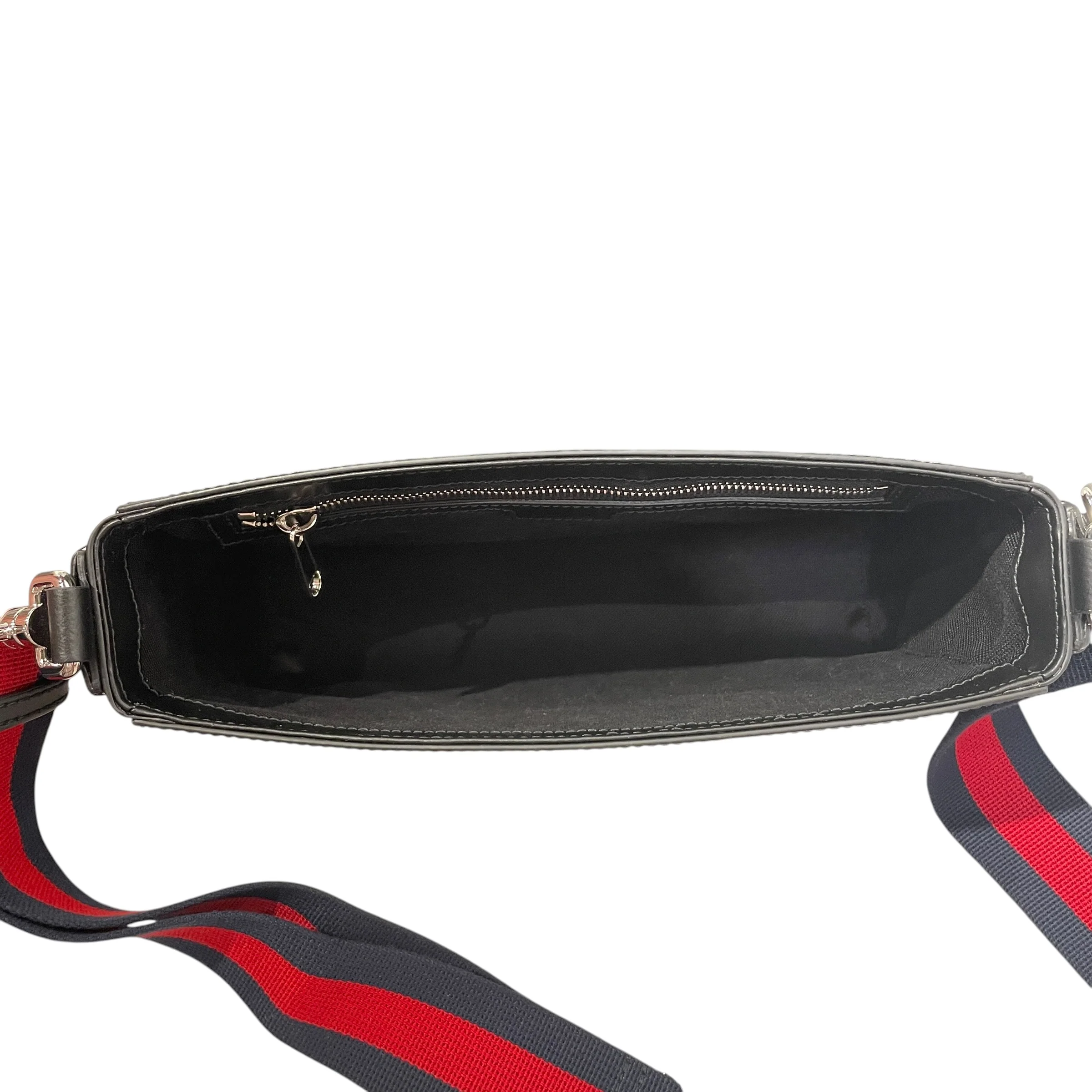 GUCCI/Bag/Monogram/Leather/BLK/Messenger Bag