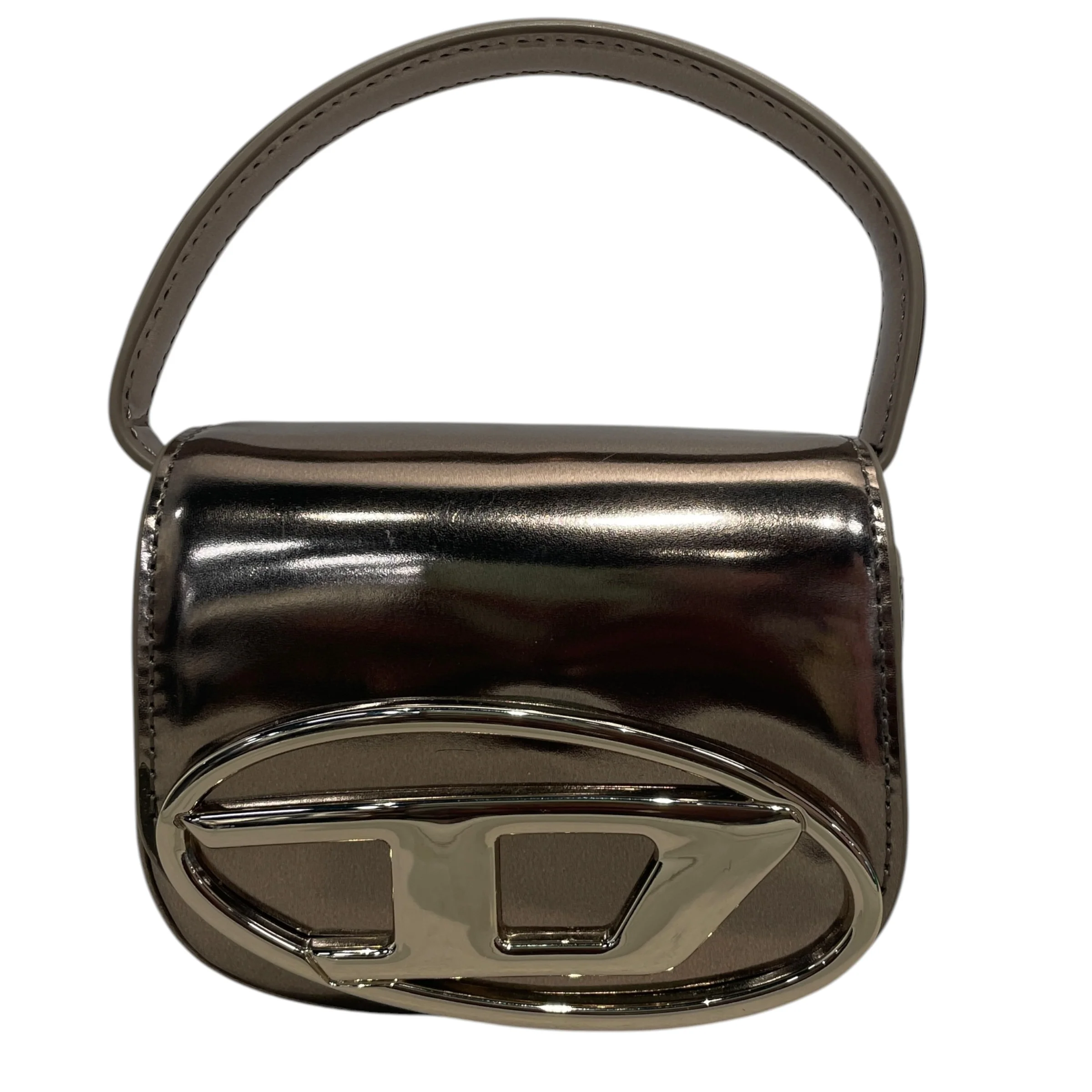 DIESEL/Hand Bag/Leather/SLV/Mini Bag Crossbody