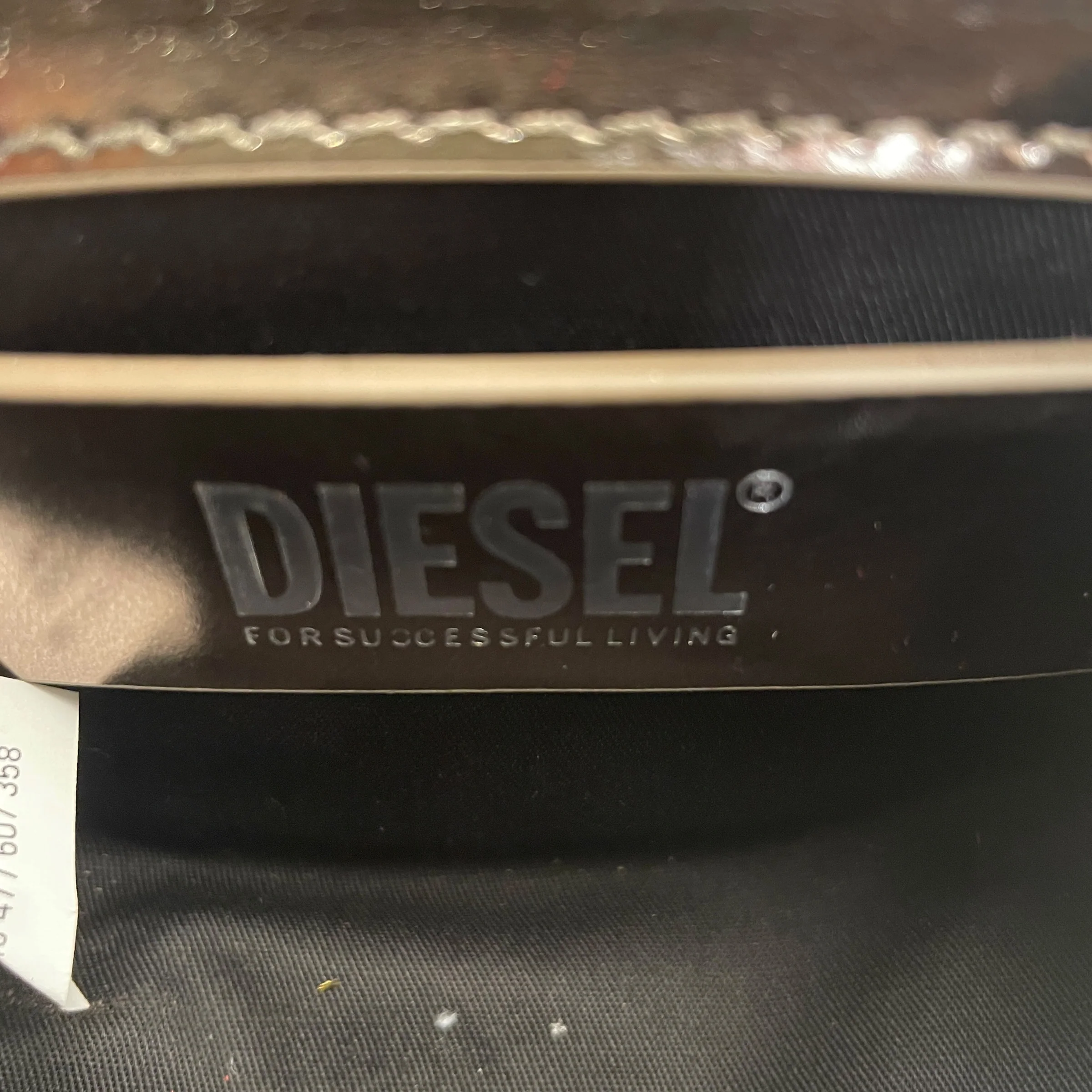DIESEL/Hand Bag/Leather/SLV/Mini Bag Crossbody