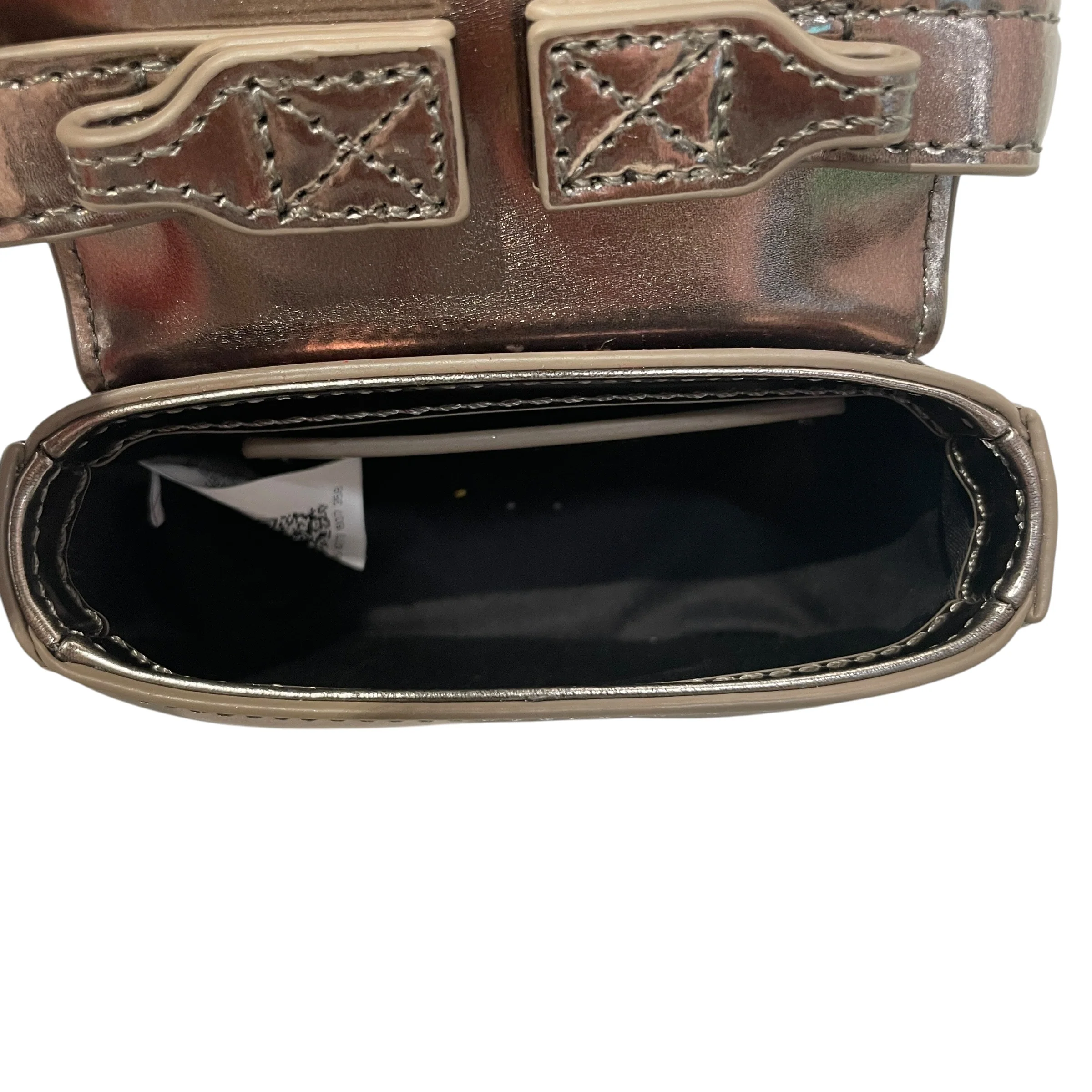 DIESEL/Hand Bag/Leather/SLV/Mini Bag Crossbody