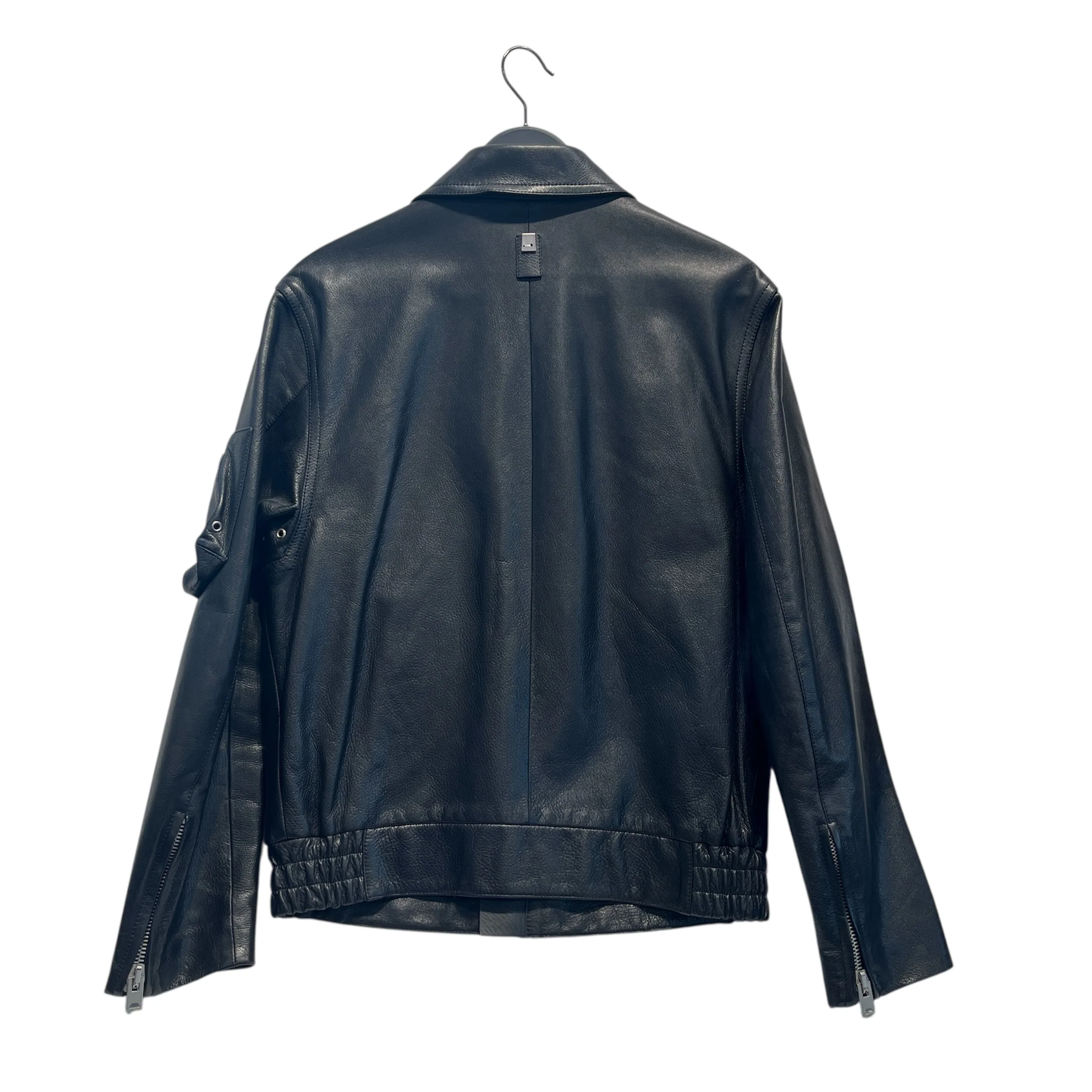 1017 ALYX 9SM(ALYX)/Leather Jkt/XS/Leather/BLK/COLLARED COW LEATHER