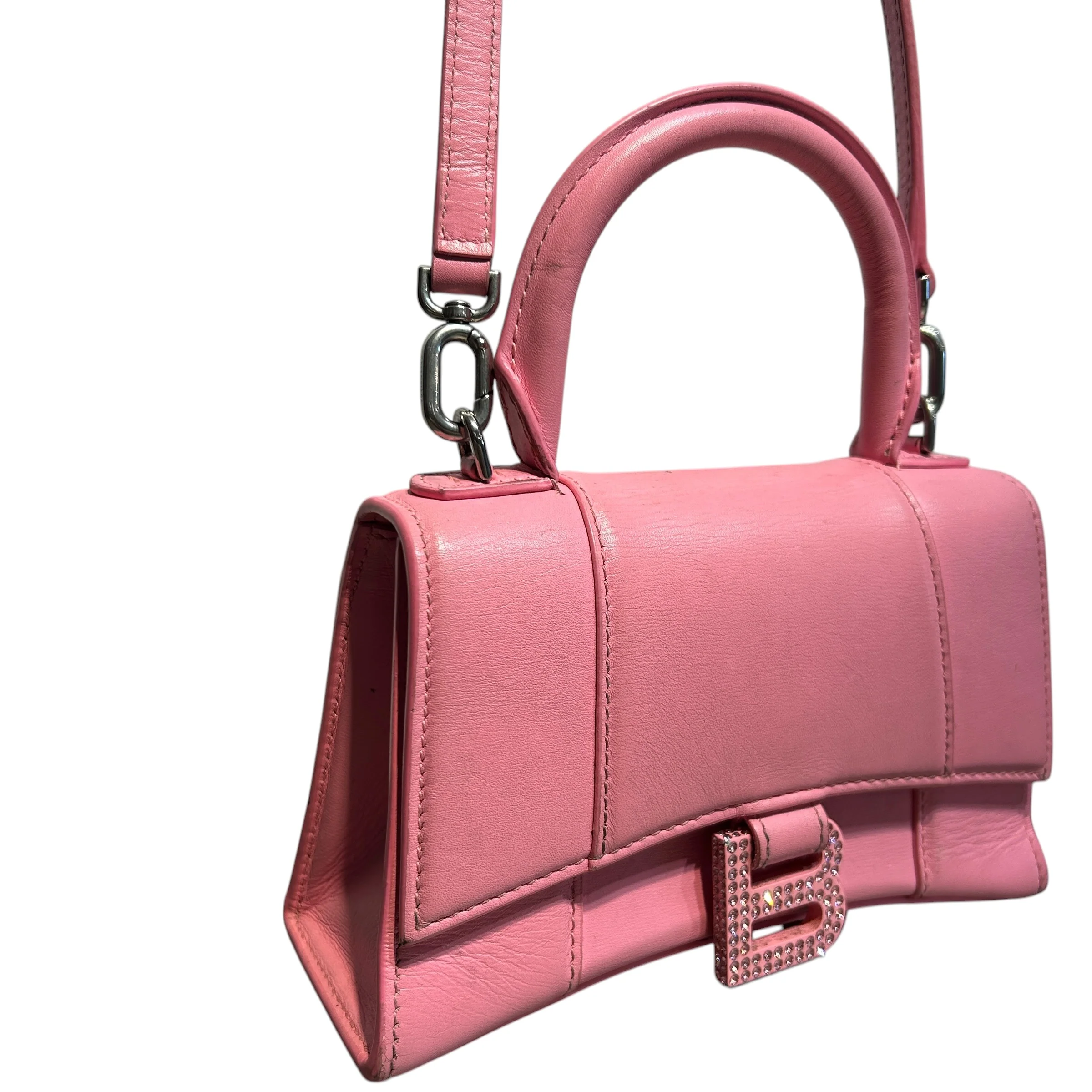 2209-balenciaga-hand-bag-leather-pnk-hourglass-rhinestone-6.webp BALENCIAGA/Hand Bag/Leather/PNK/HOURGLASS RHINESTONE