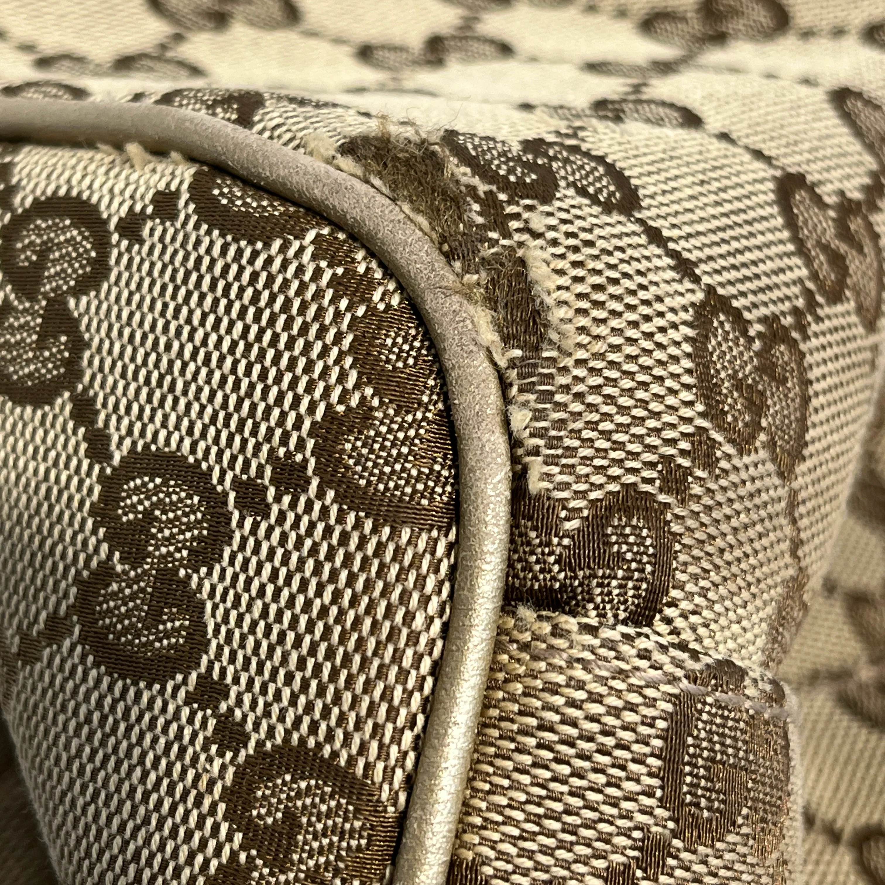 GUCCI/Bag/All Over Print/Cotton/BRW/GUCCI SUKEY CANVAS TOTE BAG