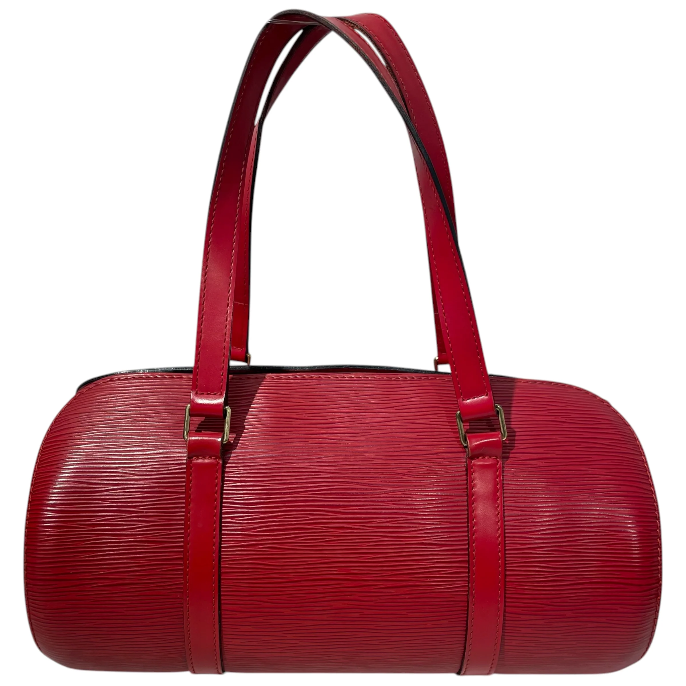 LOUIS VUITTON/Bag/Leather/RED/epi leather