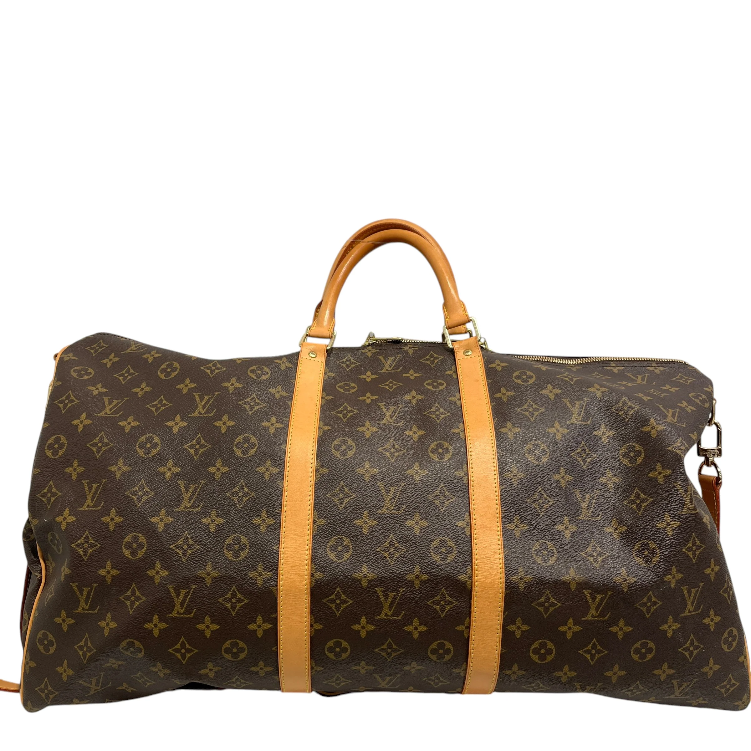 LOUIS VUITTON/Luggage/All Over Print/Leather/BRW/KEEP ALL 60 (MB0086)
